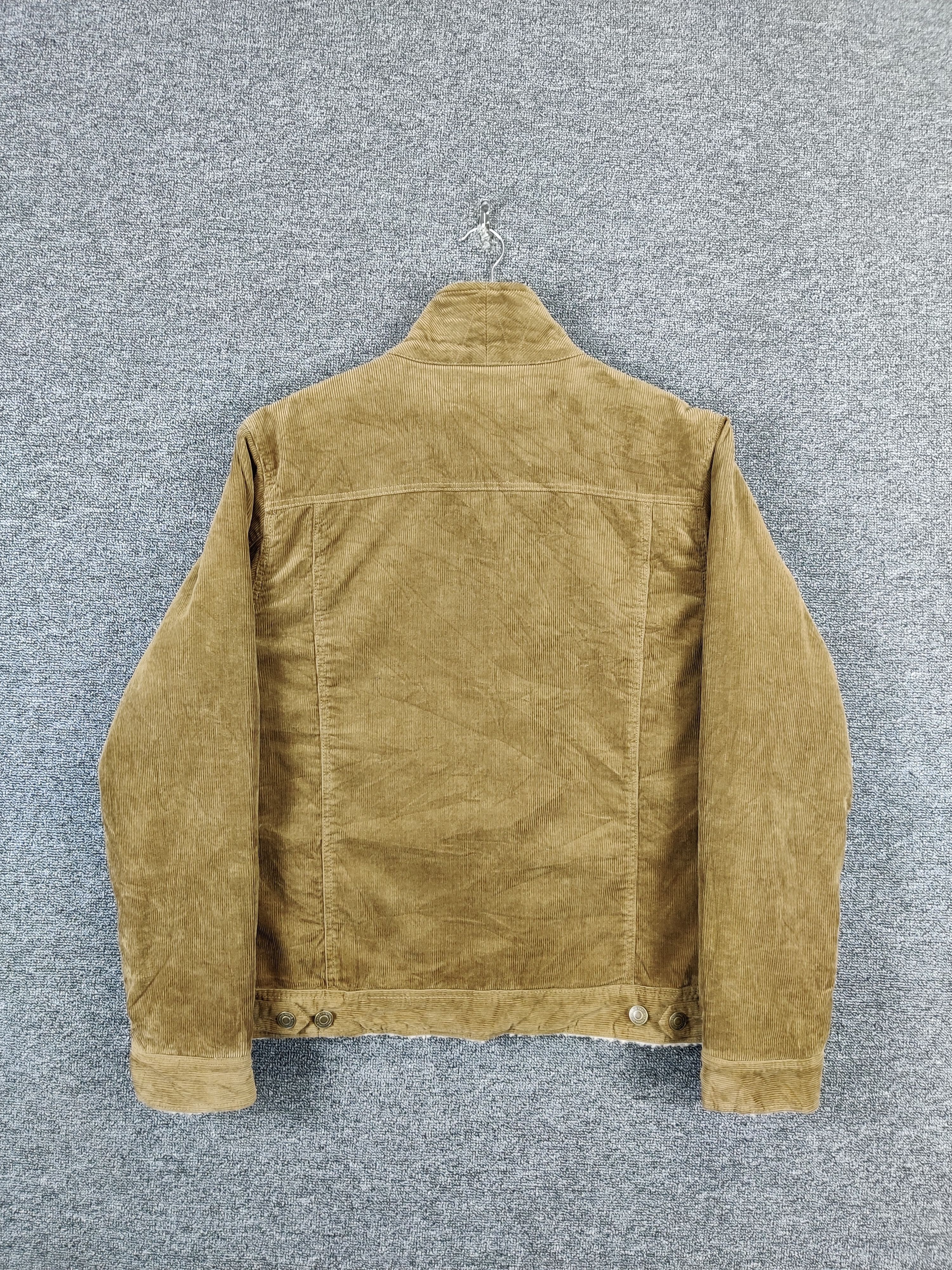 GU Vintage Gu Corduroy Sherpa Trucker Jacket Size US M / EU 48-50 / 2 - 6 Thumbnail