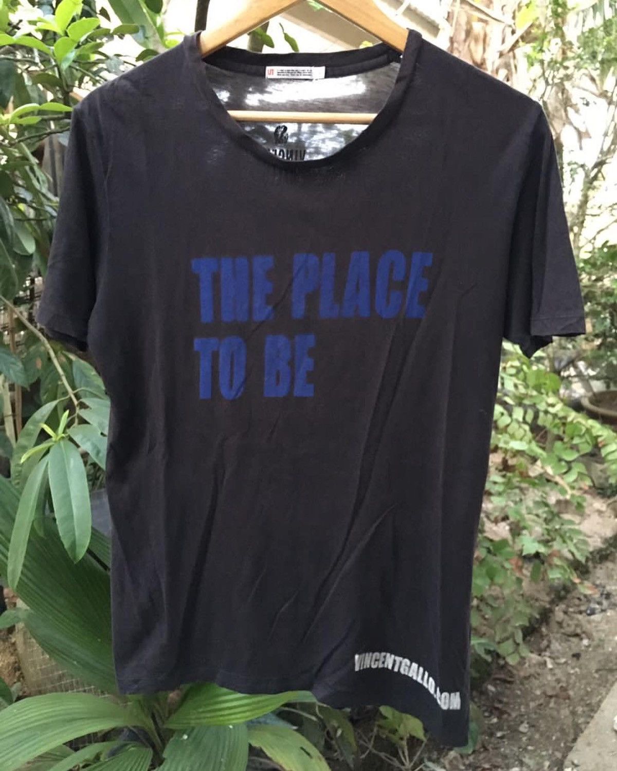 image of Vincent Gallo X Uniqlo The Palace To Be Black Shirt, Men's (Size Small)