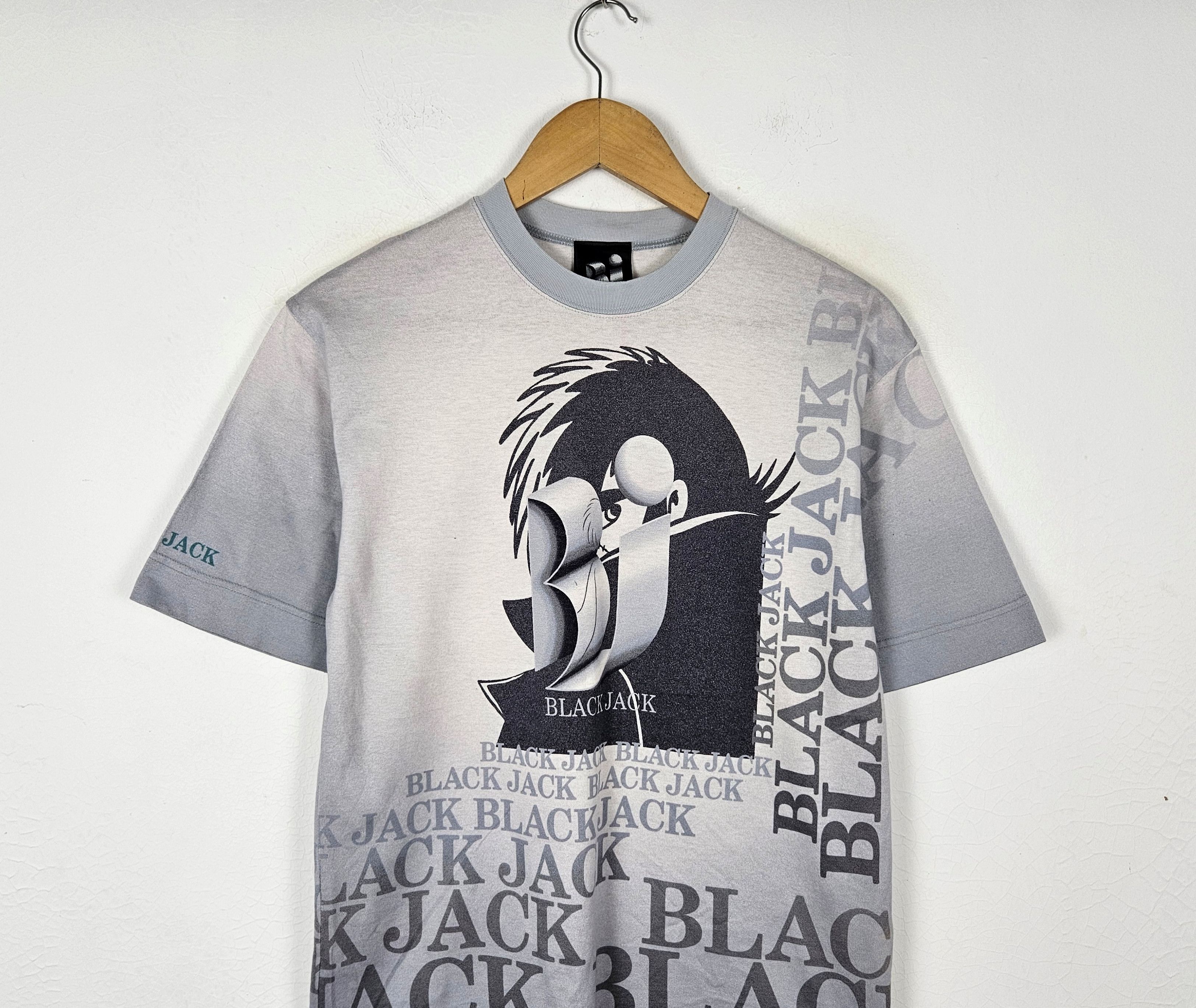 Vintage Vintage Anime Black Jack Osamu Tezuka astro boy akira shirt Size US M / EU 48-50 / 2 - 3 Thumbnail