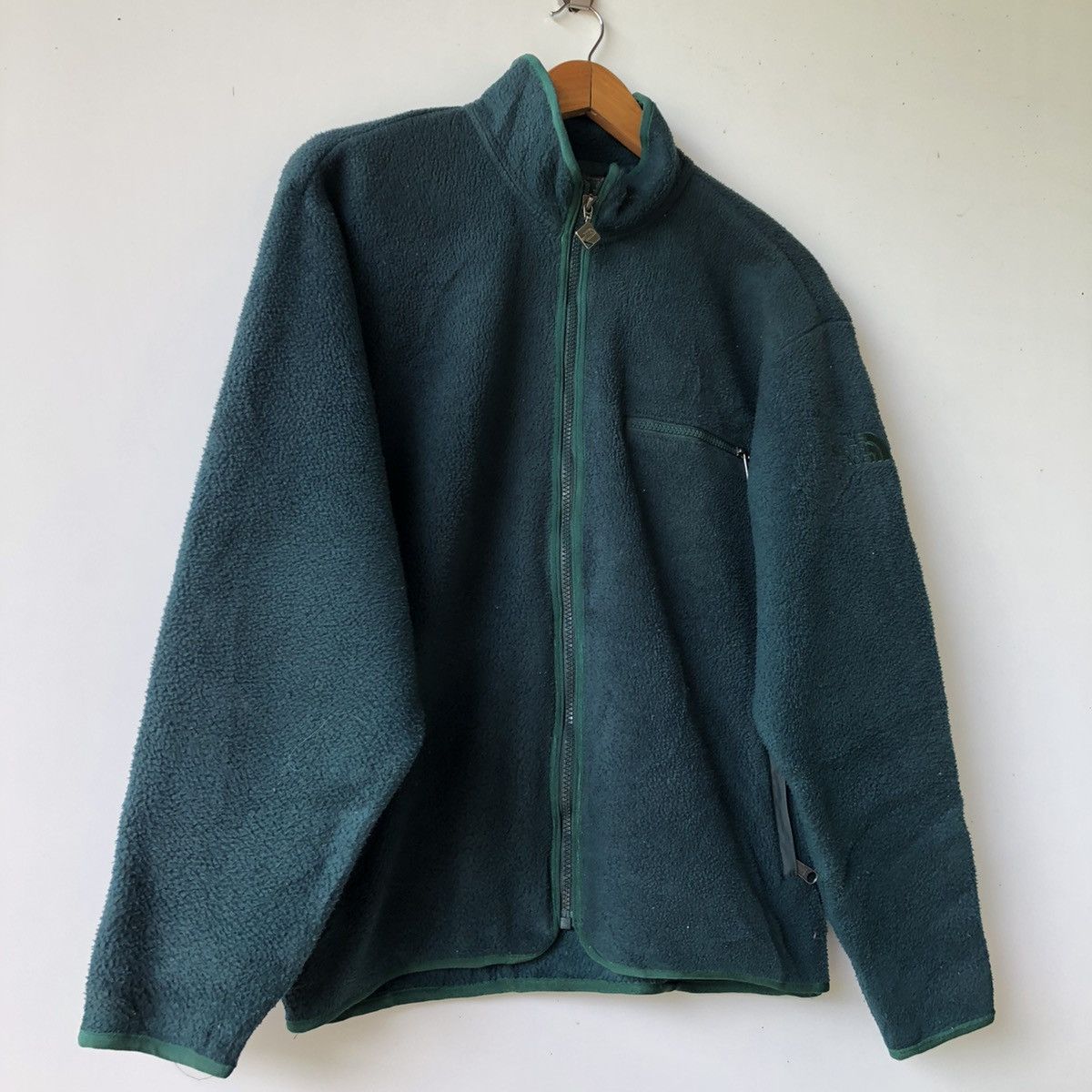 The North Face The North Face Zip up Green Sweaters Size US M / EU 48-50 / 2 - 3 Thumbnail