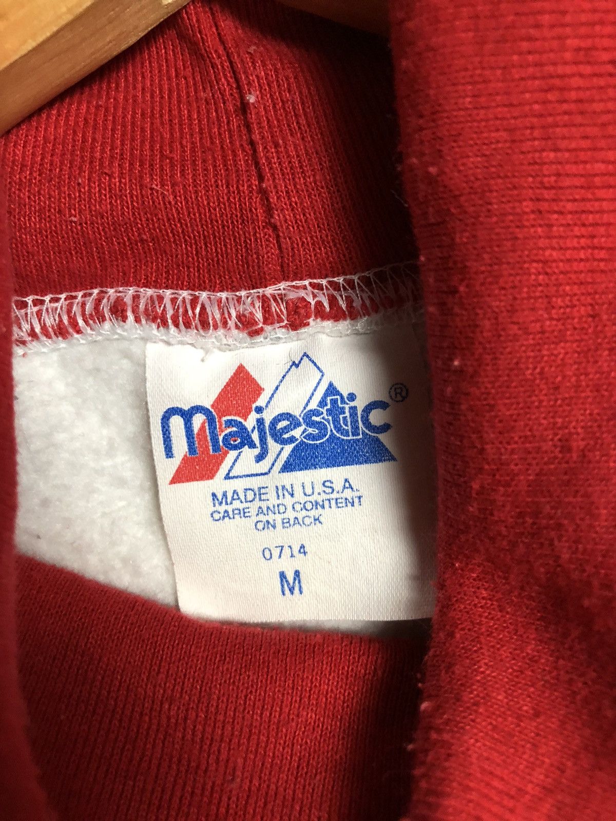 Majestic Vintage Cincinnati Reds baseball team sweaters Size US M / EU 48-50 / 2 - 4 Thumbnail