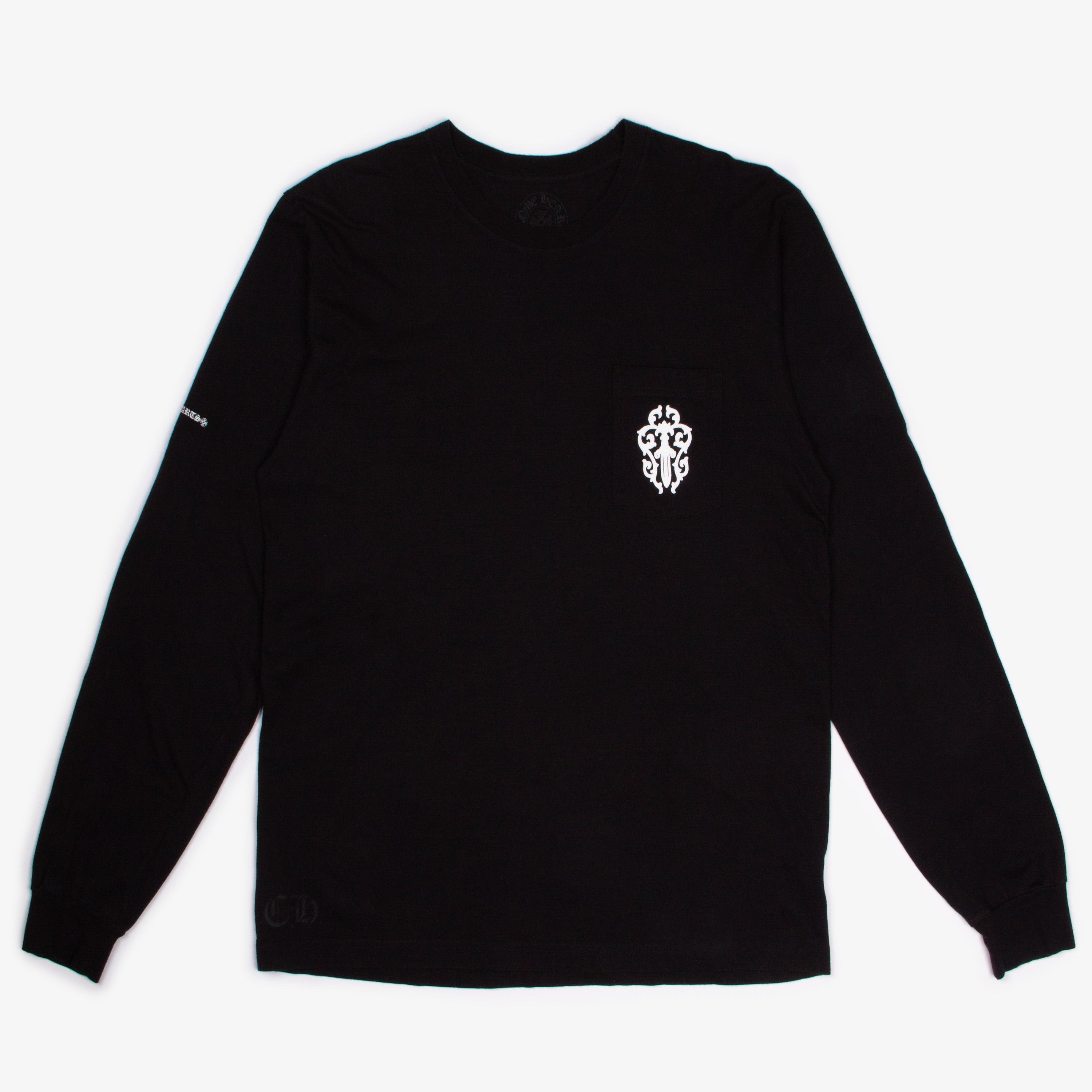 CHROME HEARTS DAGGER LOGO LS TEE