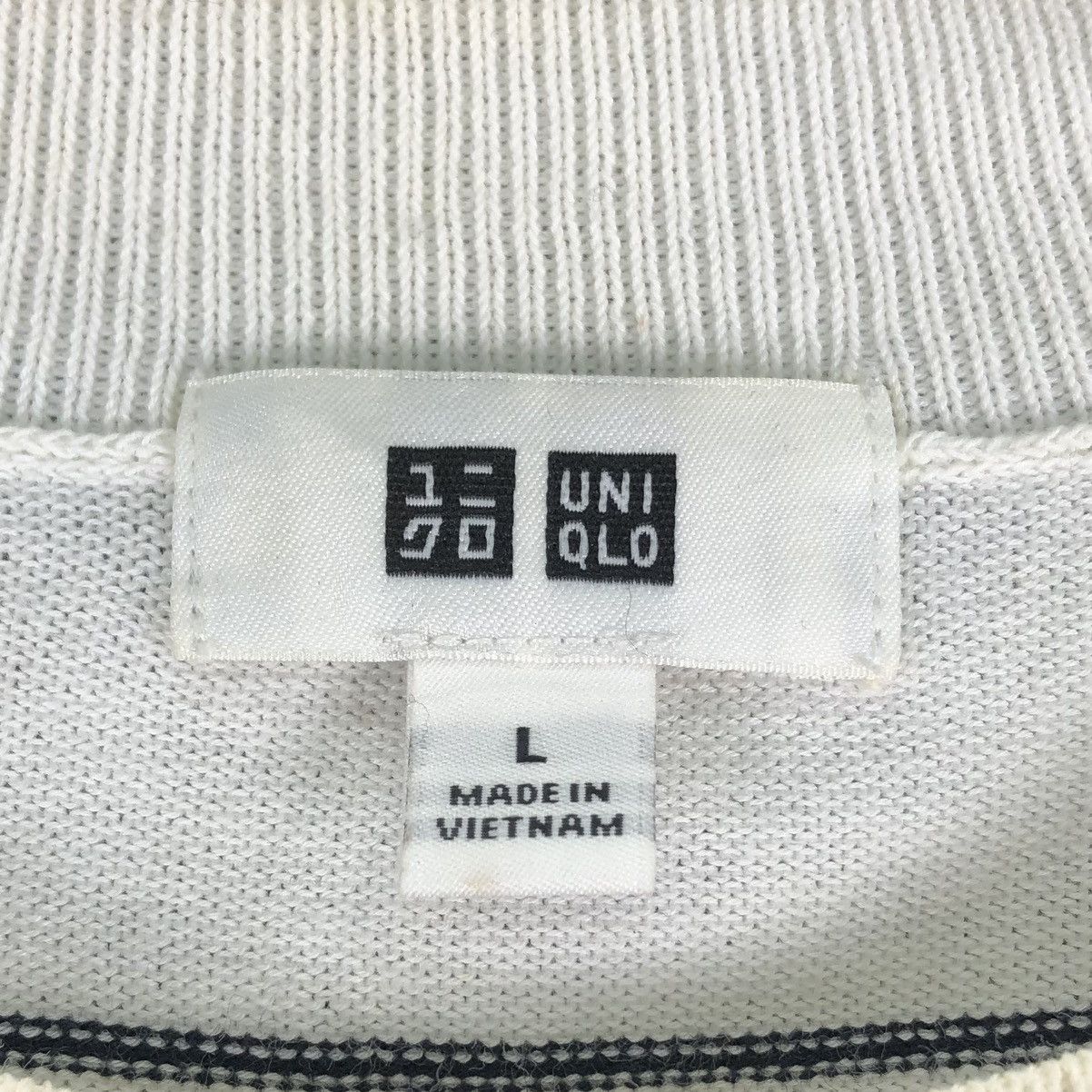 Japanese Brand × Uniqlo Uniqlo Striped Round Collar Shirt Short Sleeve Size US M / EU 48-50 / 2 - 10 Thumbnail