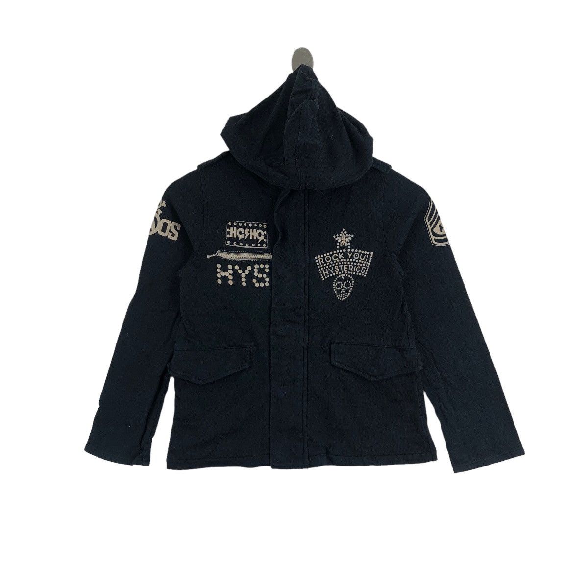 Hysteric Glamour HYSTERIC GLAMOUR Union Made Sanforized Jacket Punk Style Size US XXS / EU 40 - 1 Thumbnail
