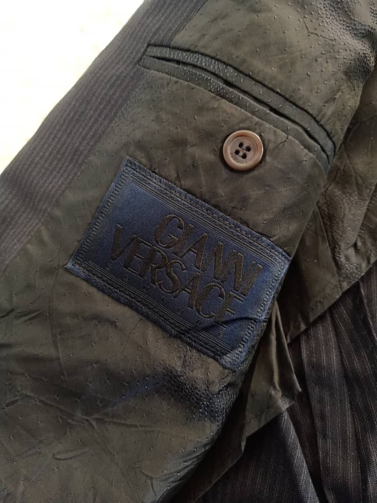Designer × Versace × Vintage VINTAGE GIANNI VERSACE BLAZER COAT ITALY 🇮🇹 Size US M / EU 48-50 / 2 - 7 Thumbnail