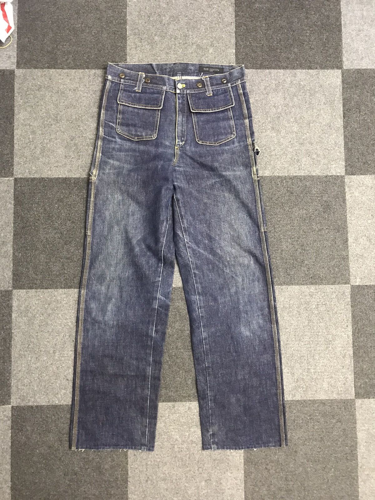 image of Designer Ozone Community Japan Very Archival Carpenter Jeans in Denim, Men's (Size 30)