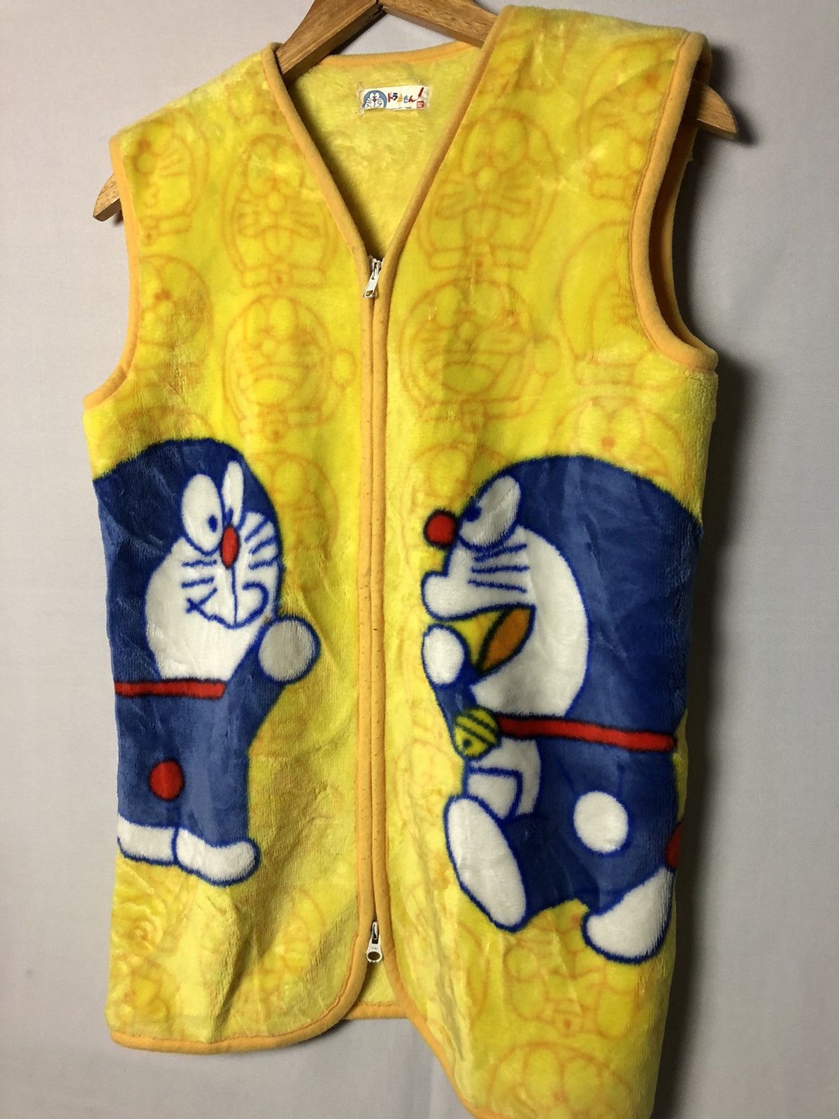 Japanese Brand × Vintage Vintage Bandai Doreamon fleece vest jackets Size M / US 6-8 / IT 42-44 - 4 Thumbnail