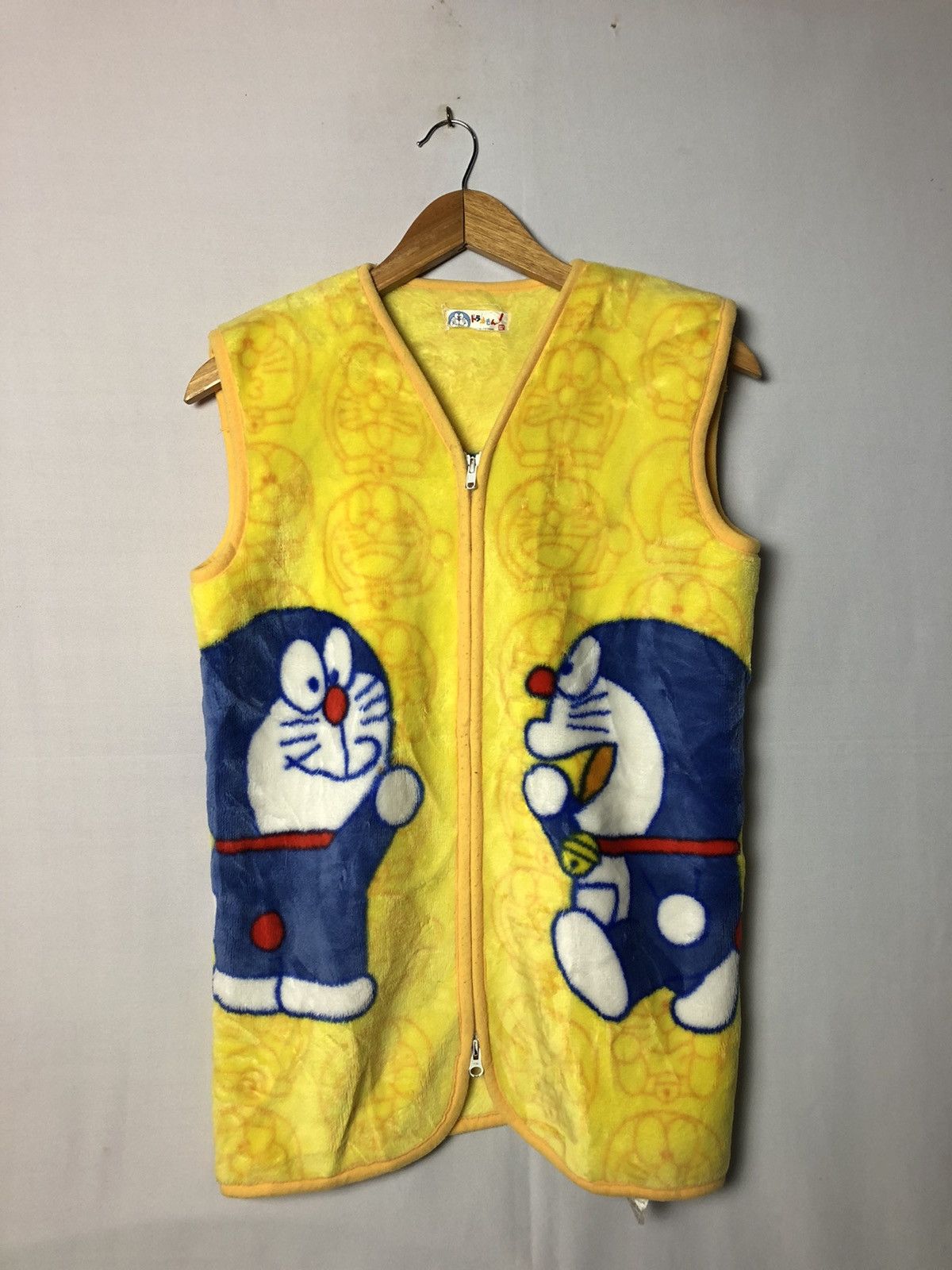 Japanese Brand × Vintage Vintage Bandai Doreamon fleece vest jackets Size M / US 6-8 / IT 42-44 - 1 Thumbnail