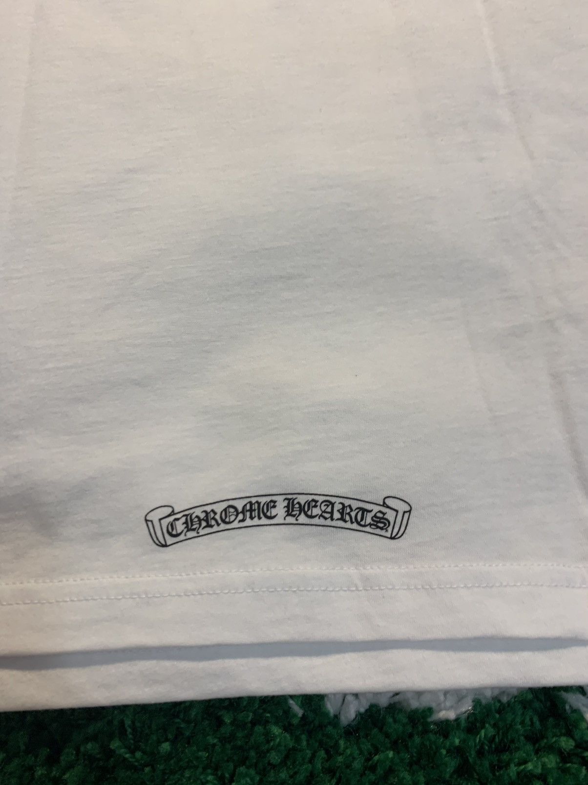 Chrome Hearts Chrome Hearts Scroll Logo Tee Size US XL / EU 56 / 4 - 3 Thumbnail