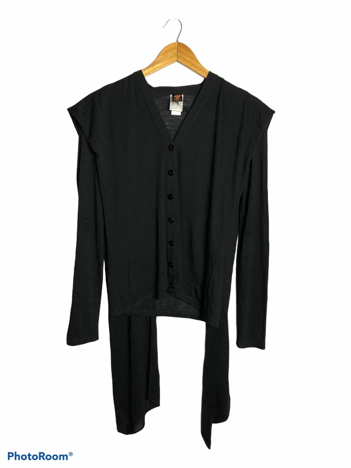 Jean Paul Gaultier Jean Paul Gaultier Black Soleil Cardigan sweaters Size S / US 4 / IT 40 - 1 Thumbnail