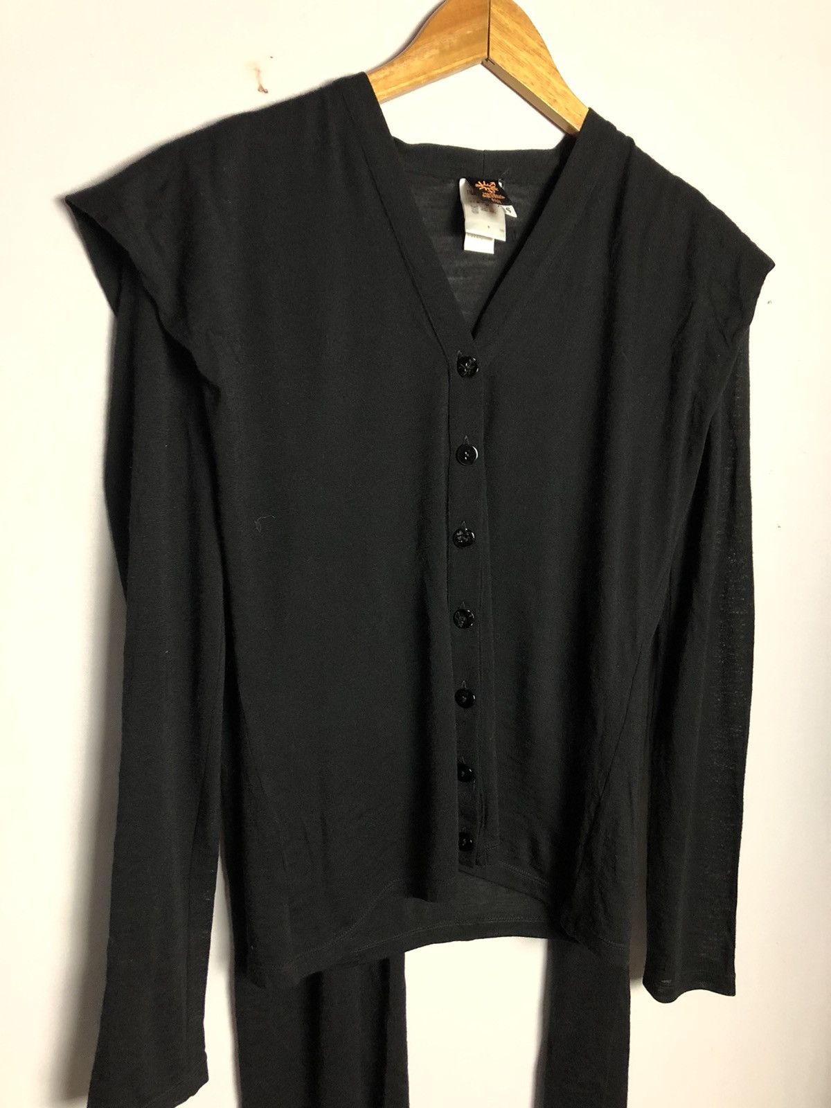 Jean Paul Gaultier Jean Paul Gaultier Black Soleil Cardigan sweaters Size S / US 4 / IT 40 - 3 Thumbnail