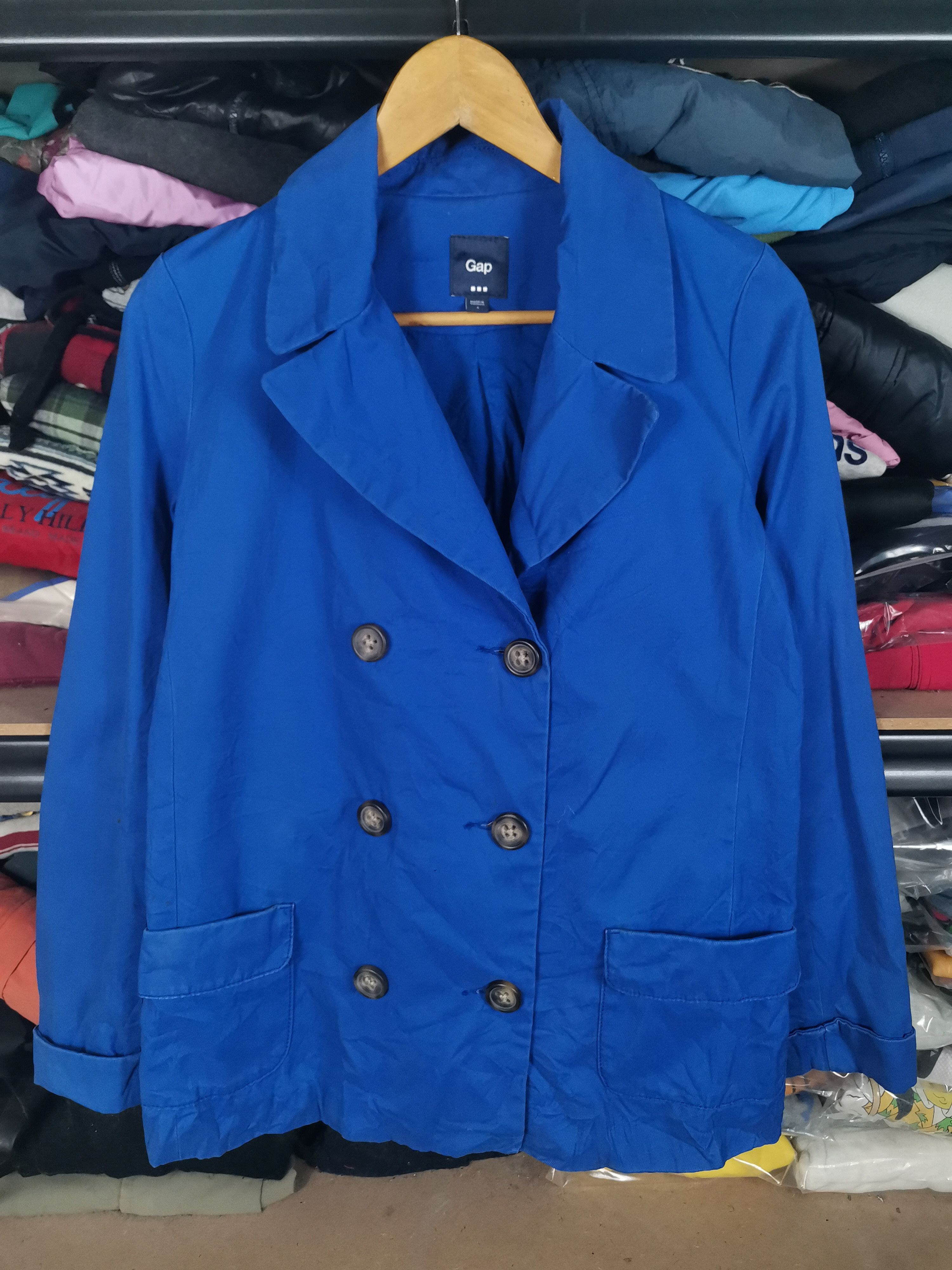 Japanese Brand Gap Double Breasted Women Jacket Size S / US 4 / IT 40 - 1 Thumbnail