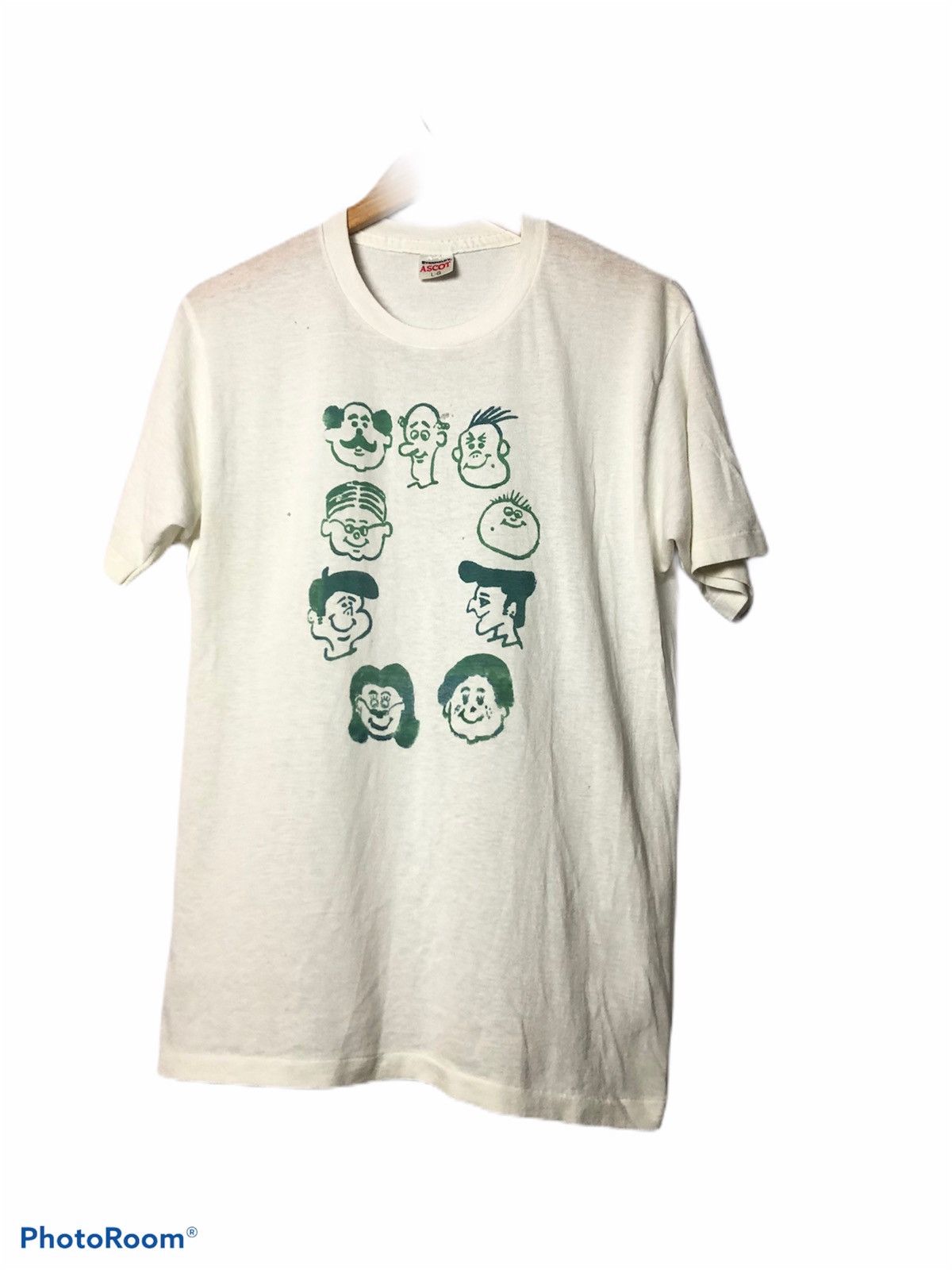 Cartoon Network 🔥SINGLE STITCH🔥cartoons all characters white t shirt Size US L / EU 52-54 / 3 - 2 Thumbnail