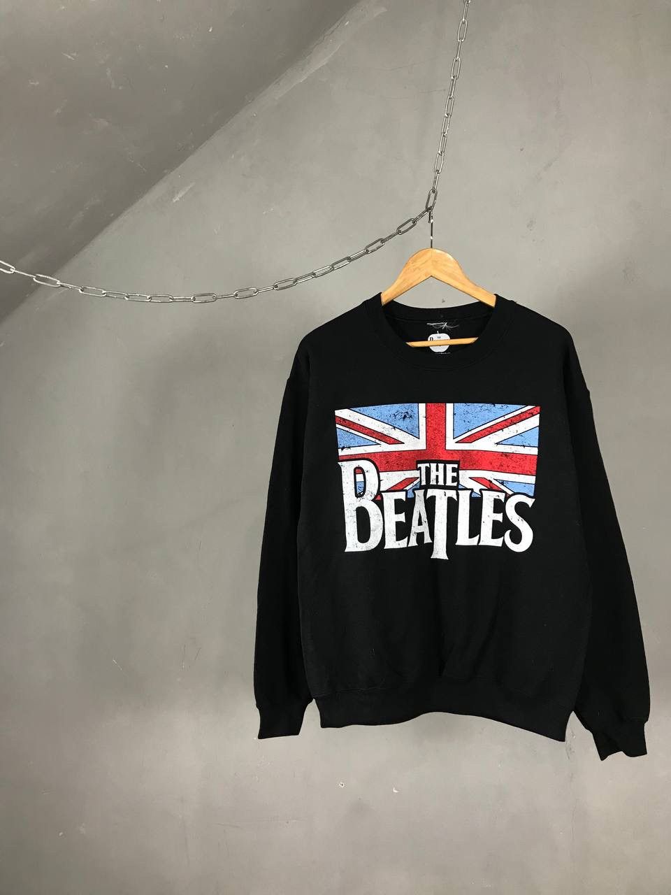 Band Tees × Vintage The Beatles vintage rock band black sweatshirt Size US M / EU 48-50 / 2 - 1 Thumbnail