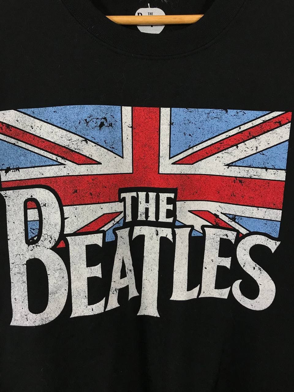 Band Tees × Vintage The Beatles vintage rock band black sweatshirt Size US M / EU 48-50 / 2 - 3 Thumbnail