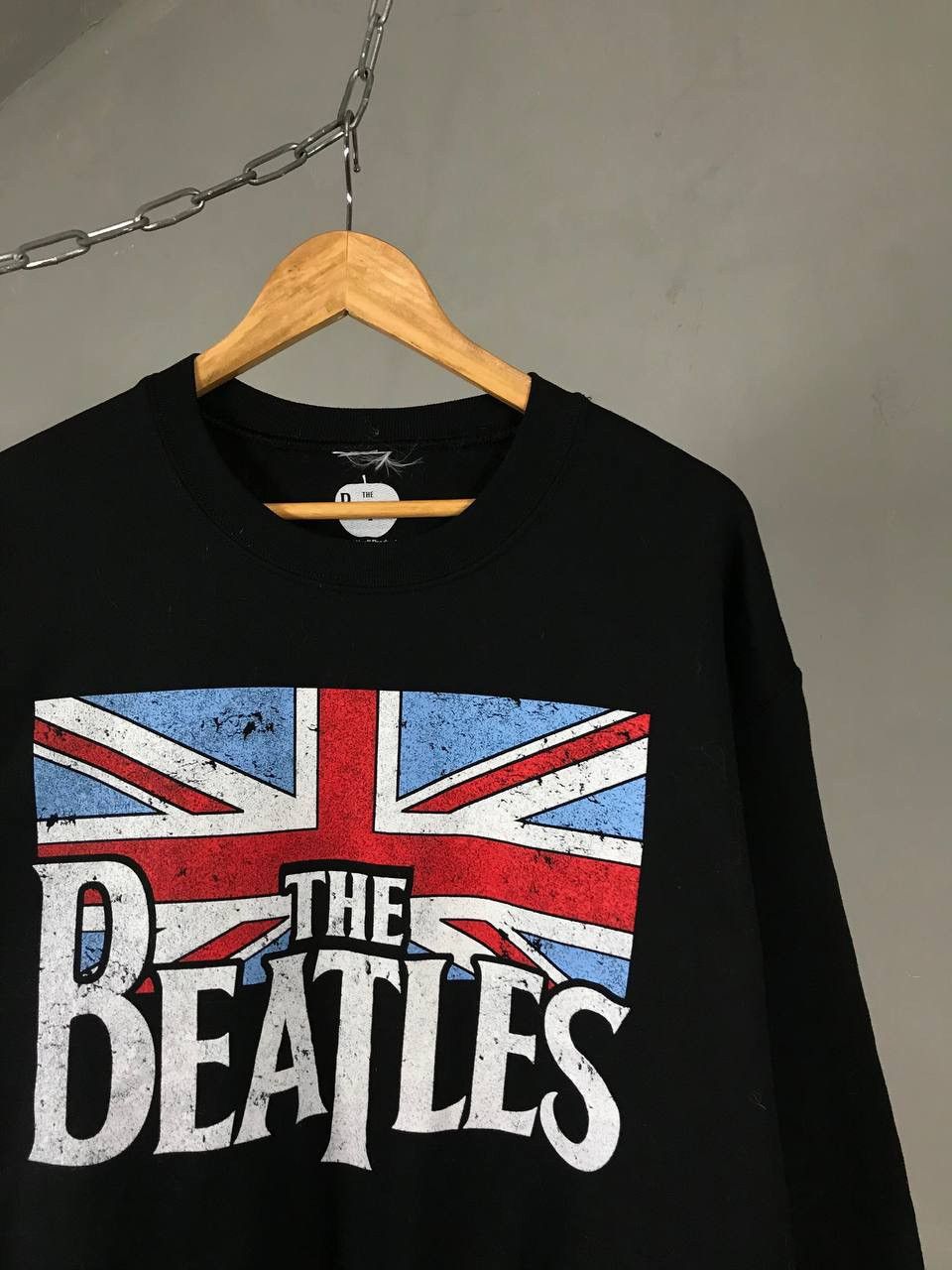 Band Tees × Vintage The Beatles vintage rock band black sweatshirt Size US M / EU 48-50 / 2 - 2 Thumbnail
