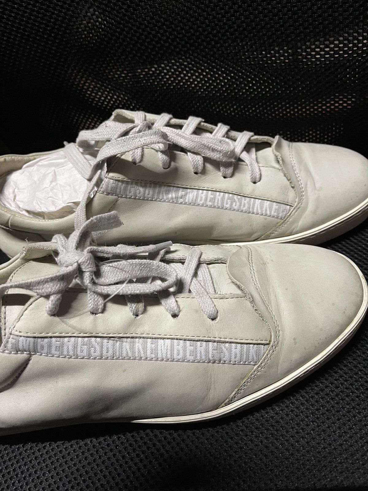 Dirk Bikkembergs Vtg Dirk BIKKEMBERGS Leather Low Top Shoe Size US 9 / EU 42 - 4 Thumbnail