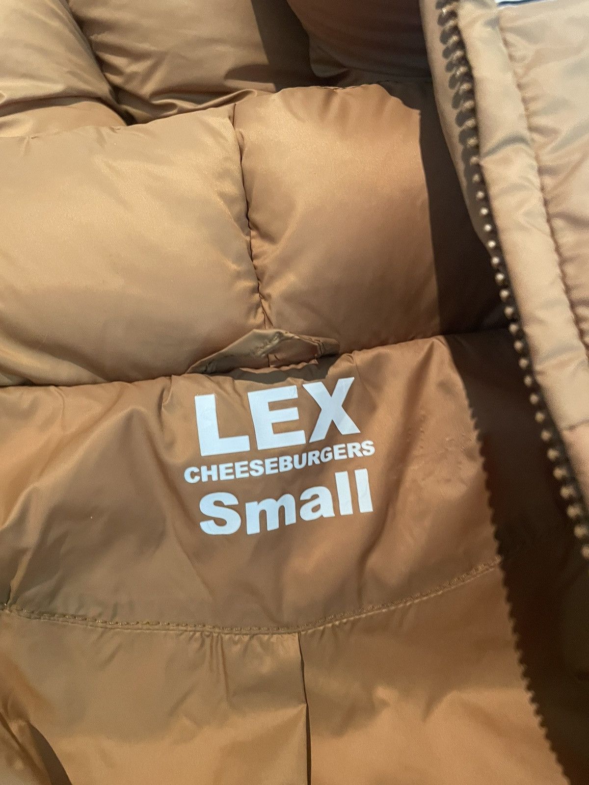 Graduation Bear puffer coat Lex cheeseburgers