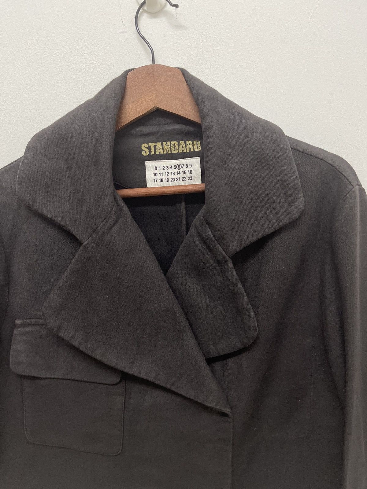 Maison Margiela ICONIC MM6 STANDARD Double Collar Wool Jacket Margiela Size M / US 6-8 / IT 42-44 - 3 Thumbnail