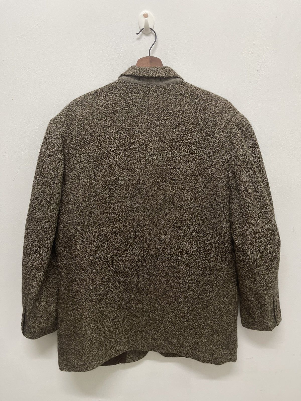 Vintage Vintage MONTAGUT Houndstooth Wool Casual Jacket Size US M / EU 48-50 / 2 - 3 Thumbnail
