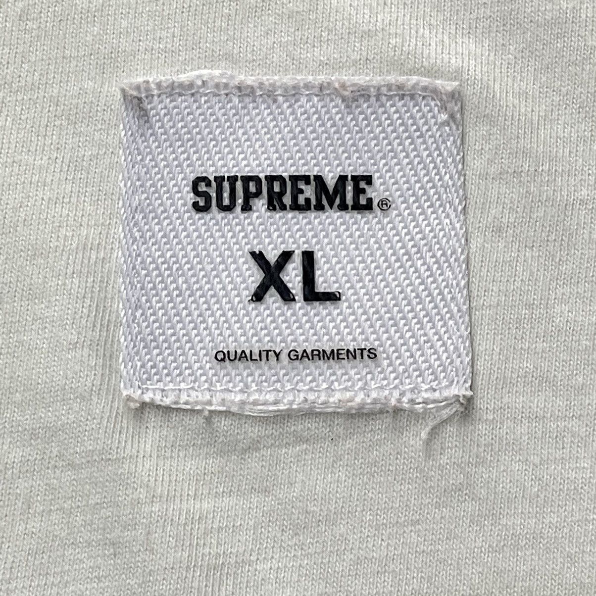Supreme × Vintage Designer Supreme Intarsia Script Neon Green Crew Neck Tshirt Size US XL / EU 56 / 4 - 5 Thumbnail