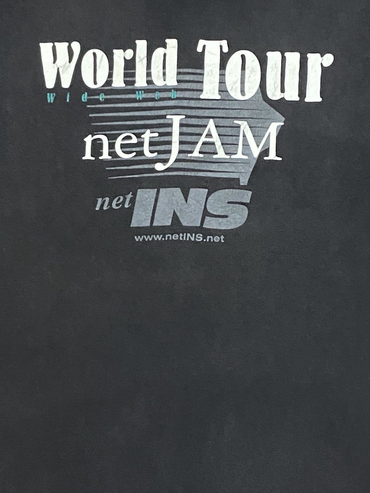 Band Tees × Vintage Vintage 90’s World Tour Wide Web Net Jam tees Size US XL / EU 56 / 4 - 7 Thumbnail