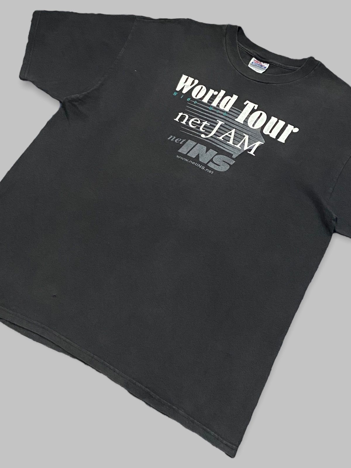Band Tees × Vintage Vintage 90’s World Tour Wide Web Net Jam tees Size US XL / EU 56 / 4 - 3 Thumbnail