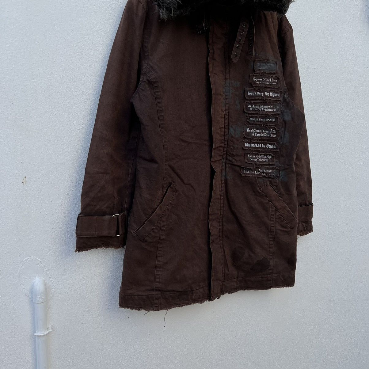 In The Attic RARE PUNK STYLE PARACHUTE BIKER JACKET IN THE ATTIC JAPAN Size US M / EU 48-50 / 2 - 6 Thumbnail