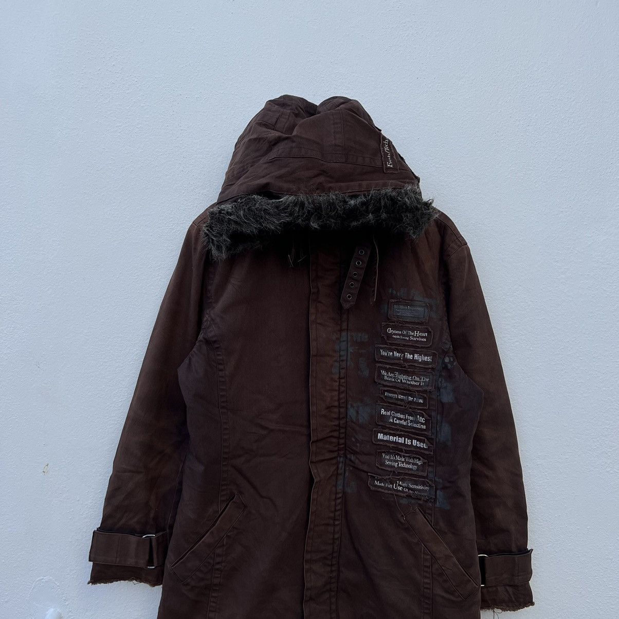 In The Attic RARE PUNK STYLE PARACHUTE BIKER JACKET IN THE ATTIC JAPAN Size US M / EU 48-50 / 2 - 3 Thumbnail