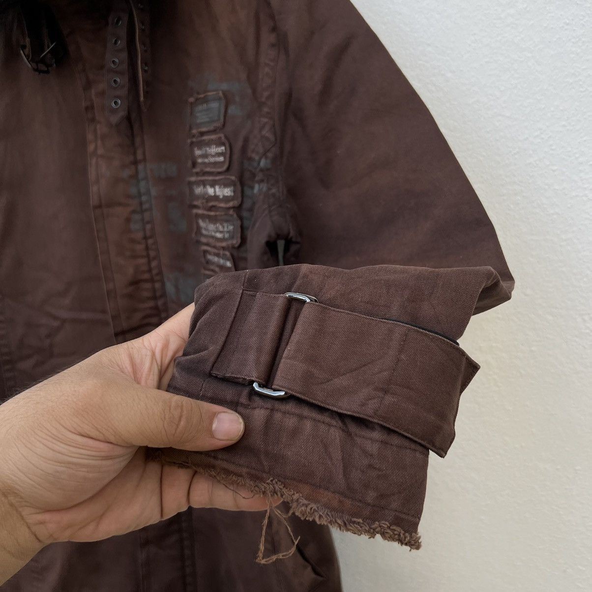 In The Attic RARE PUNK STYLE PARACHUTE BIKER JACKET IN THE ATTIC JAPAN Size US M / EU 48-50 / 2 - 8 Thumbnail