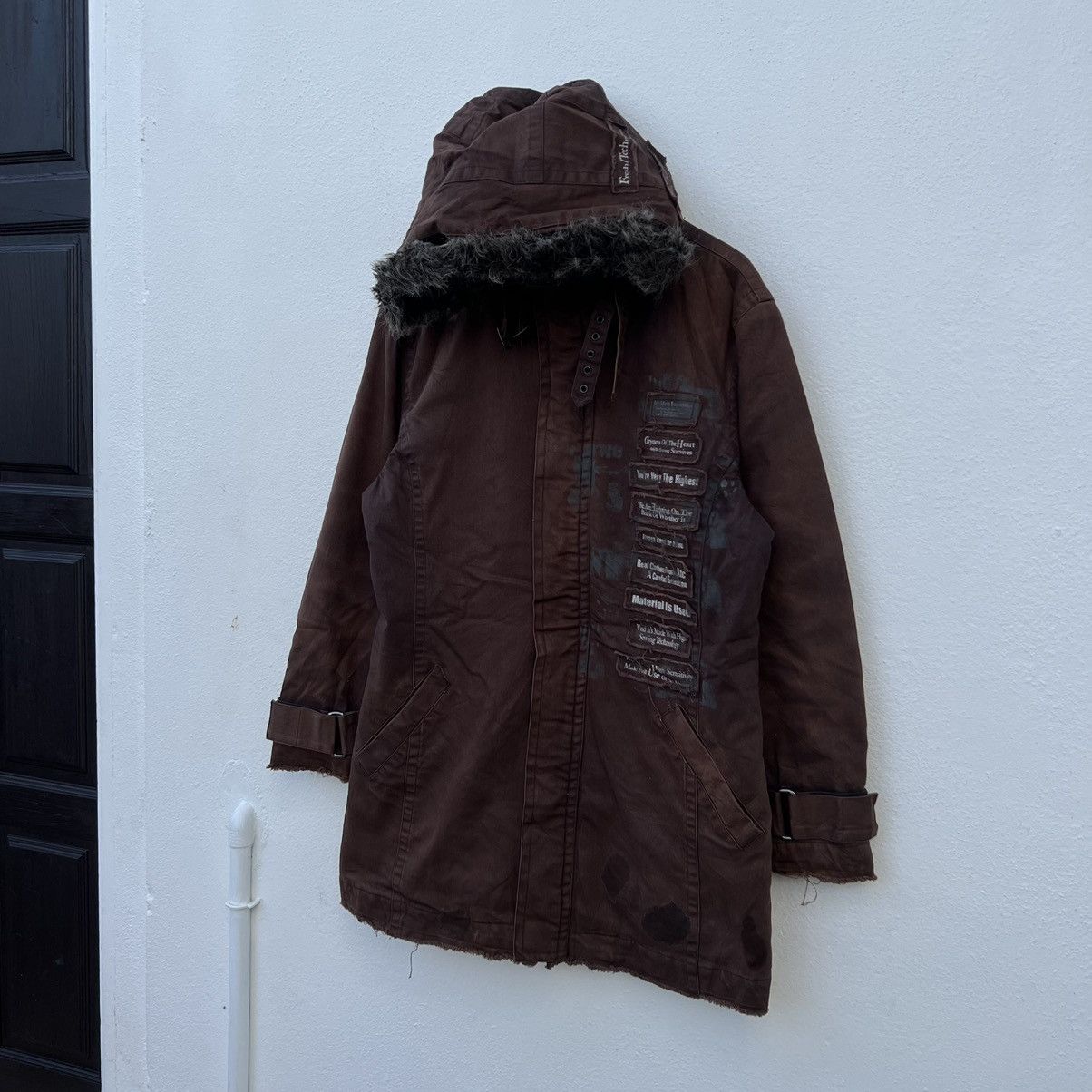 In The Attic RARE PUNK STYLE PARACHUTE BIKER JACKET IN THE ATTIC JAPAN Size US M / EU 48-50 / 2 - 2 Thumbnail