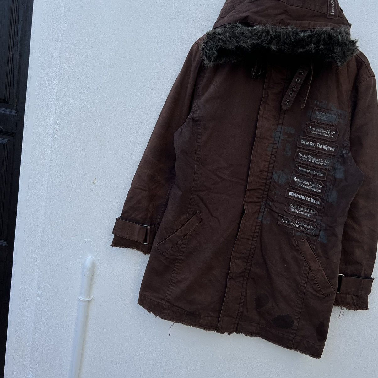 In The Attic RARE PUNK STYLE PARACHUTE BIKER JACKET IN THE ATTIC JAPAN Size US M / EU 48-50 / 2 - 4 Thumbnail