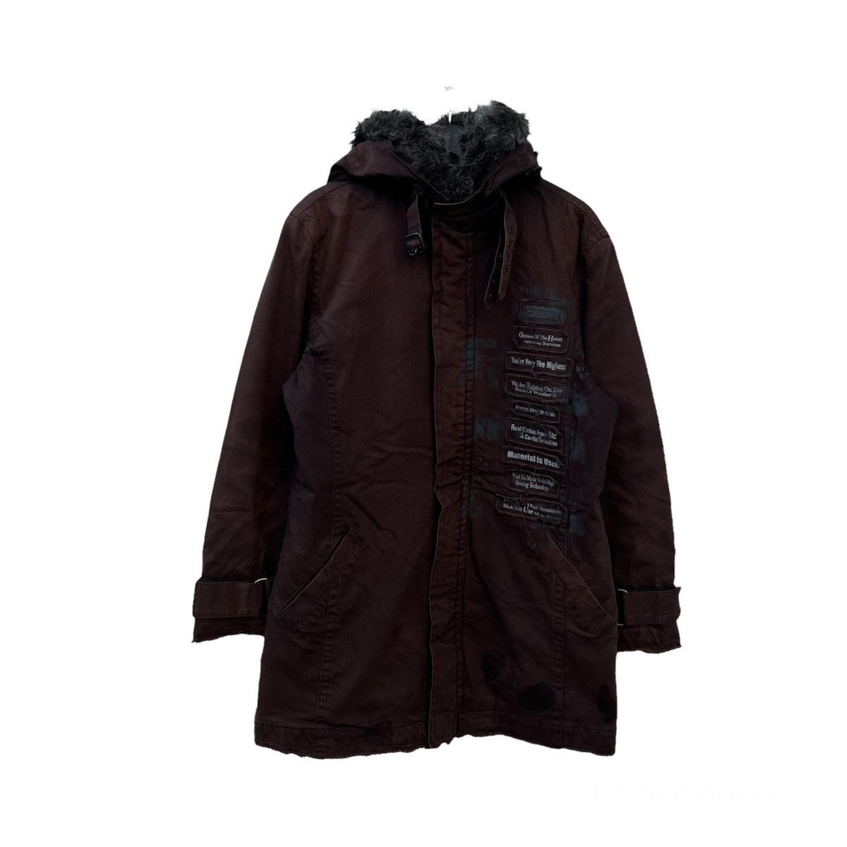 In The Attic RARE PUNK STYLE PARACHUTE BIKER JACKET IN THE ATTIC JAPAN Size US M / EU 48-50 / 2 - 1 Thumbnail