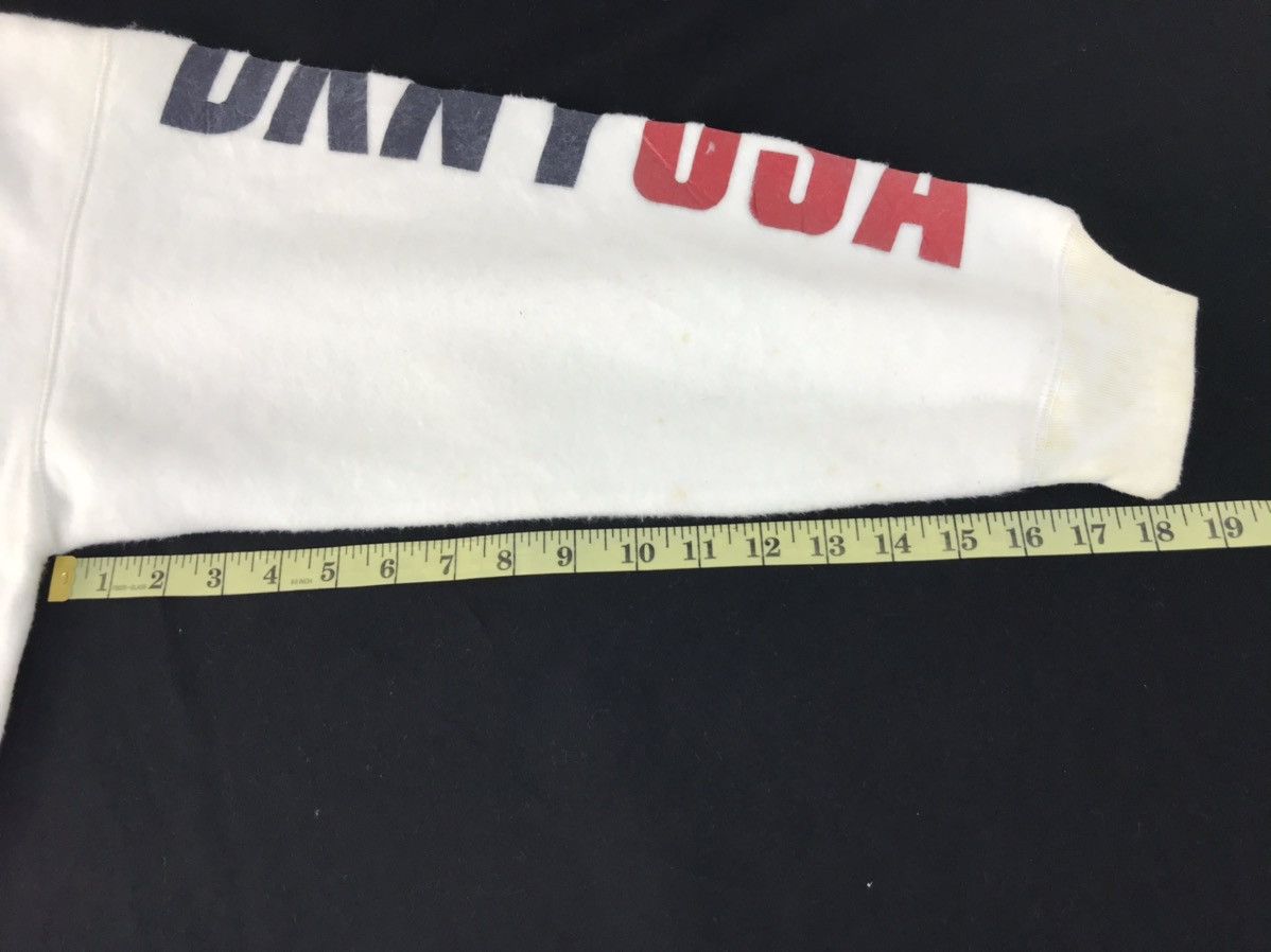 DKNY × Designer DKNY Jeans USA Hoodies Spell Out Pull Over Side Tape Size US XL / EU 56 / 4 - 14 Thumbnail