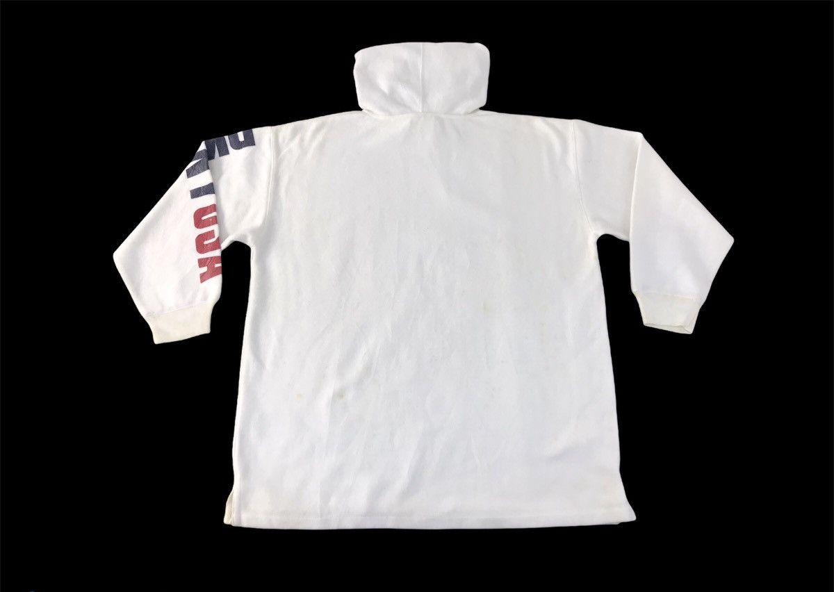 DKNY × Designer DKNY Jeans USA Hoodies Spell Out Pull Over Side Tape Size US XL / EU 56 / 4 - 2 Thumbnail