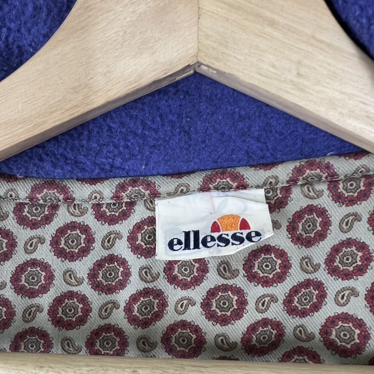 Japanese Brand VINTAGE ELLESSE JAPAN FLEECE JACKET Size US M / EU 48-50 / 2 - 10 Thumbnail