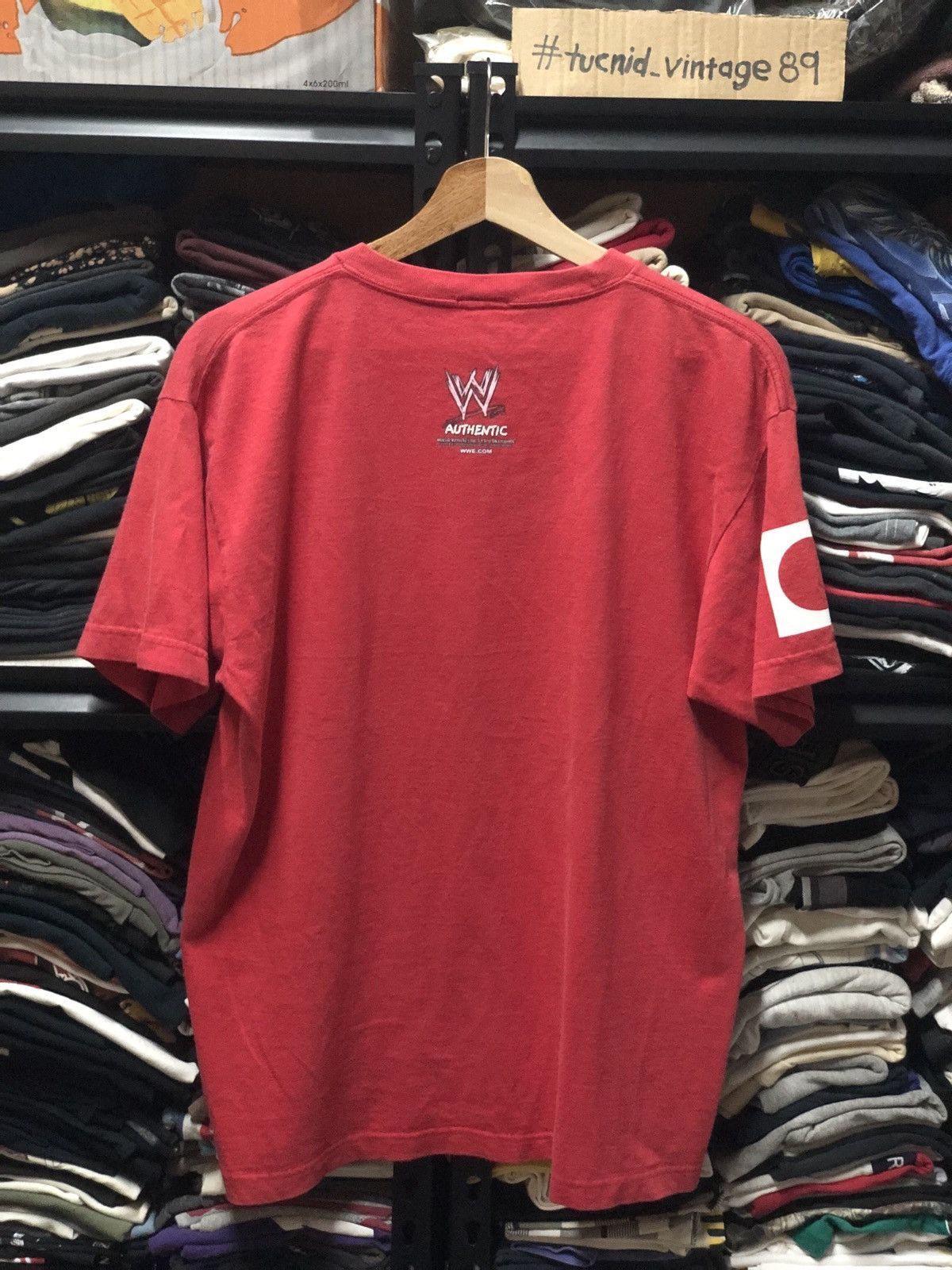 Vintage × WCW/nWo × WWE Vintage 2003 Wrestling "Tajiri" Tshirt Wwe Wwf Size US M / EU 48-50 / 2 - 2 Thumbnail