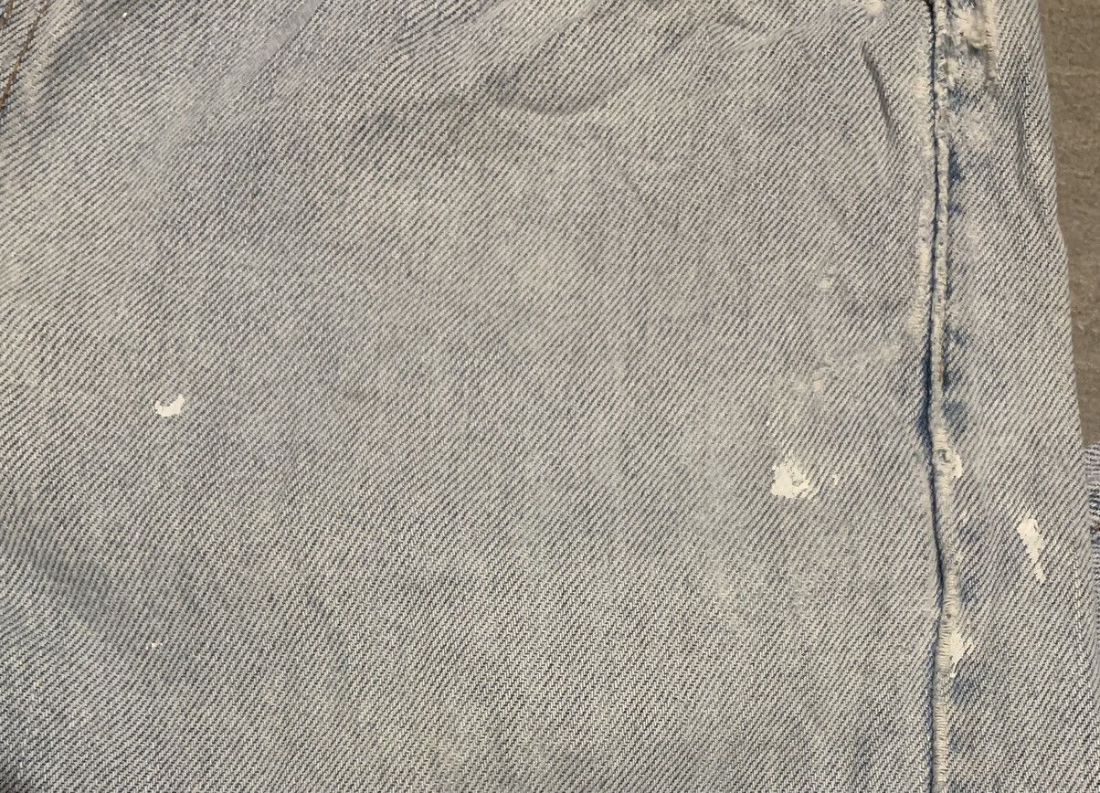 Levi's Vintage Levis 505 Regular Light Wash Jeans Distressed Size US 32 / EU 48 - 13 Thumbnail