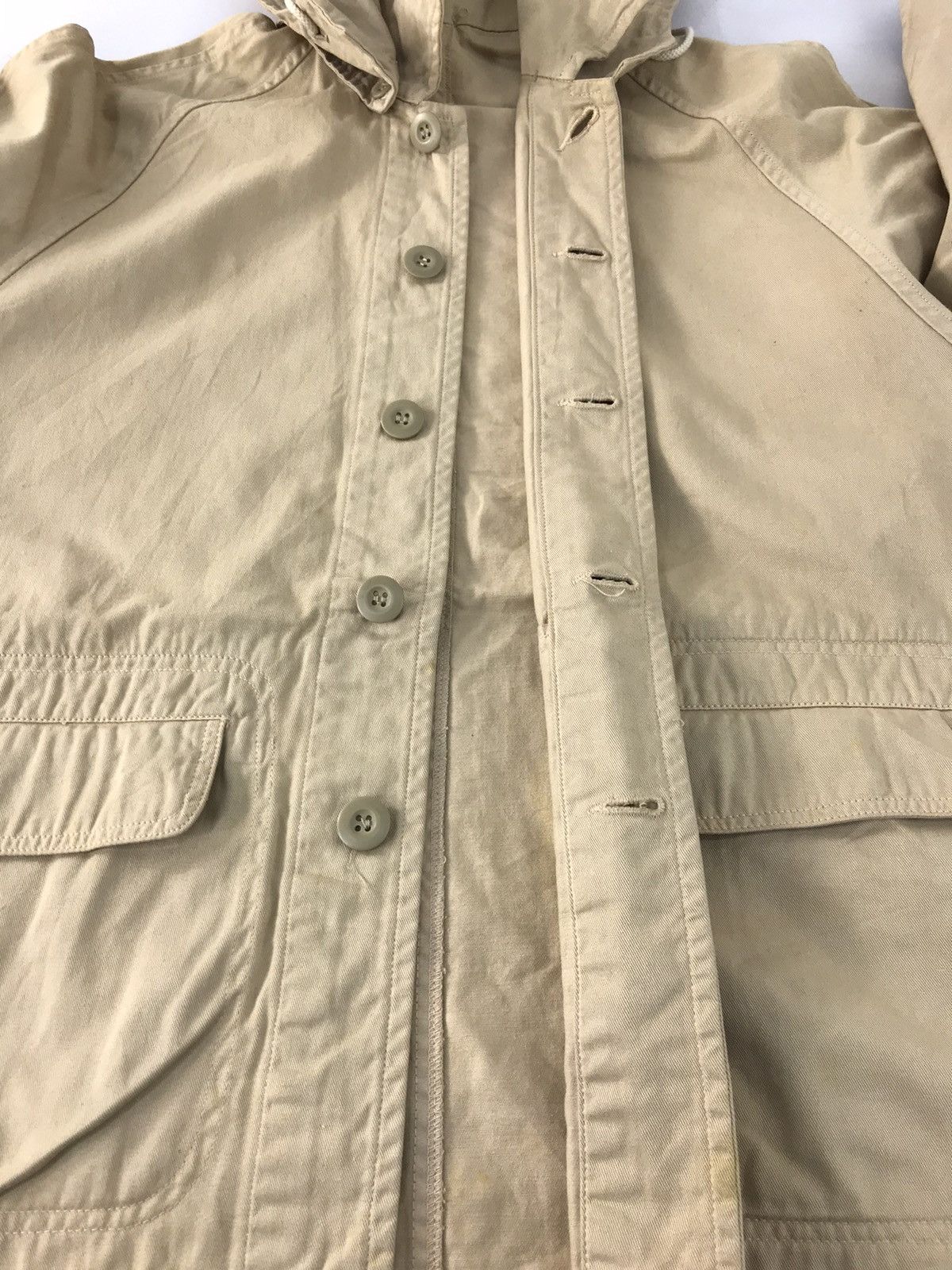 Johnbull × Vintage Johnbull Genuine Hoodies Khakis Parka Inspired Designer Size XL / US 12-14 / IT 48-50 - 3 Thumbnail