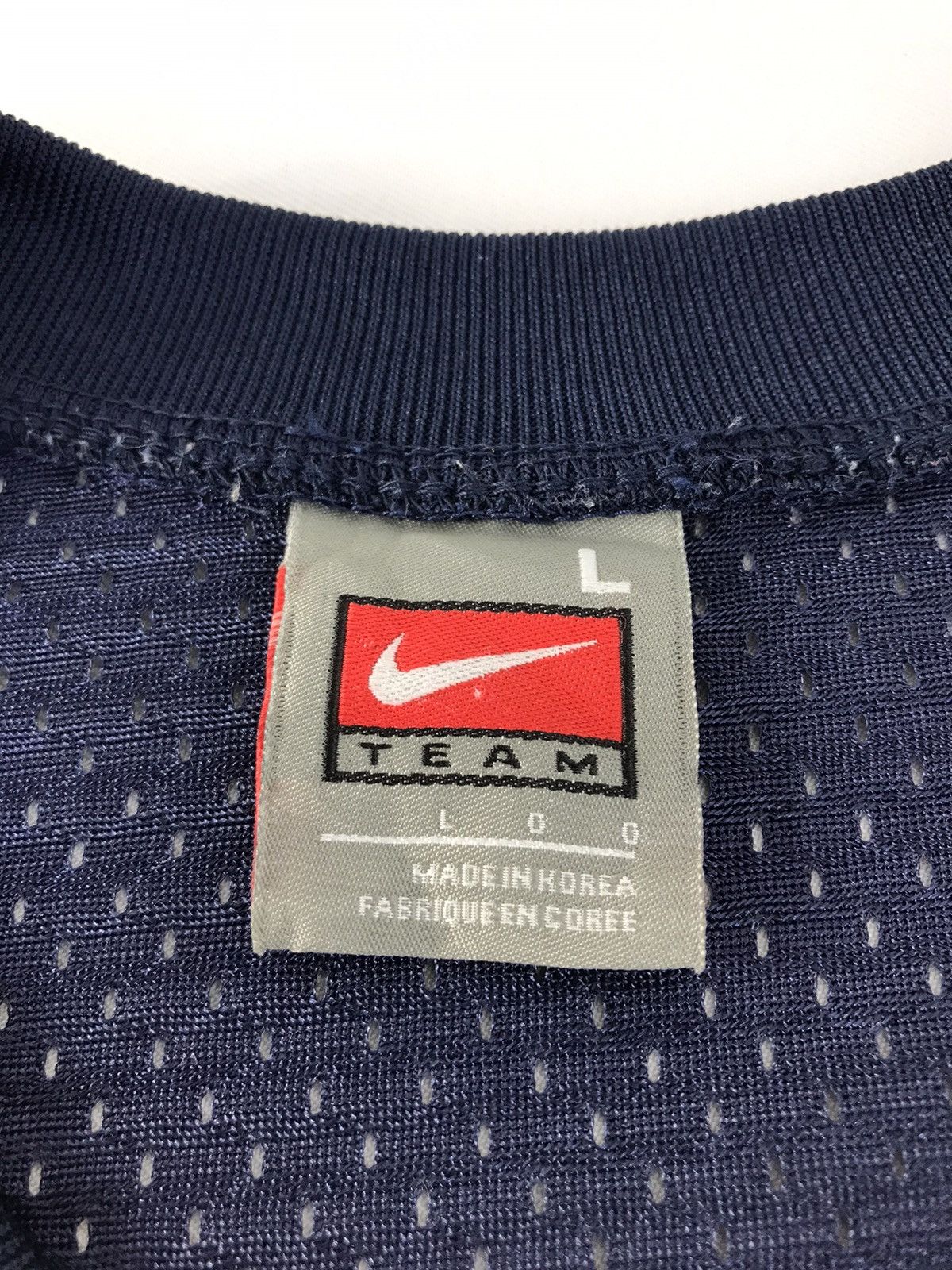 Nike Nike Team Baseball WV 47 Team Jerseys Tee Printed V Neck Size US L / EU 52-54 / 3 - 7 Thumbnail