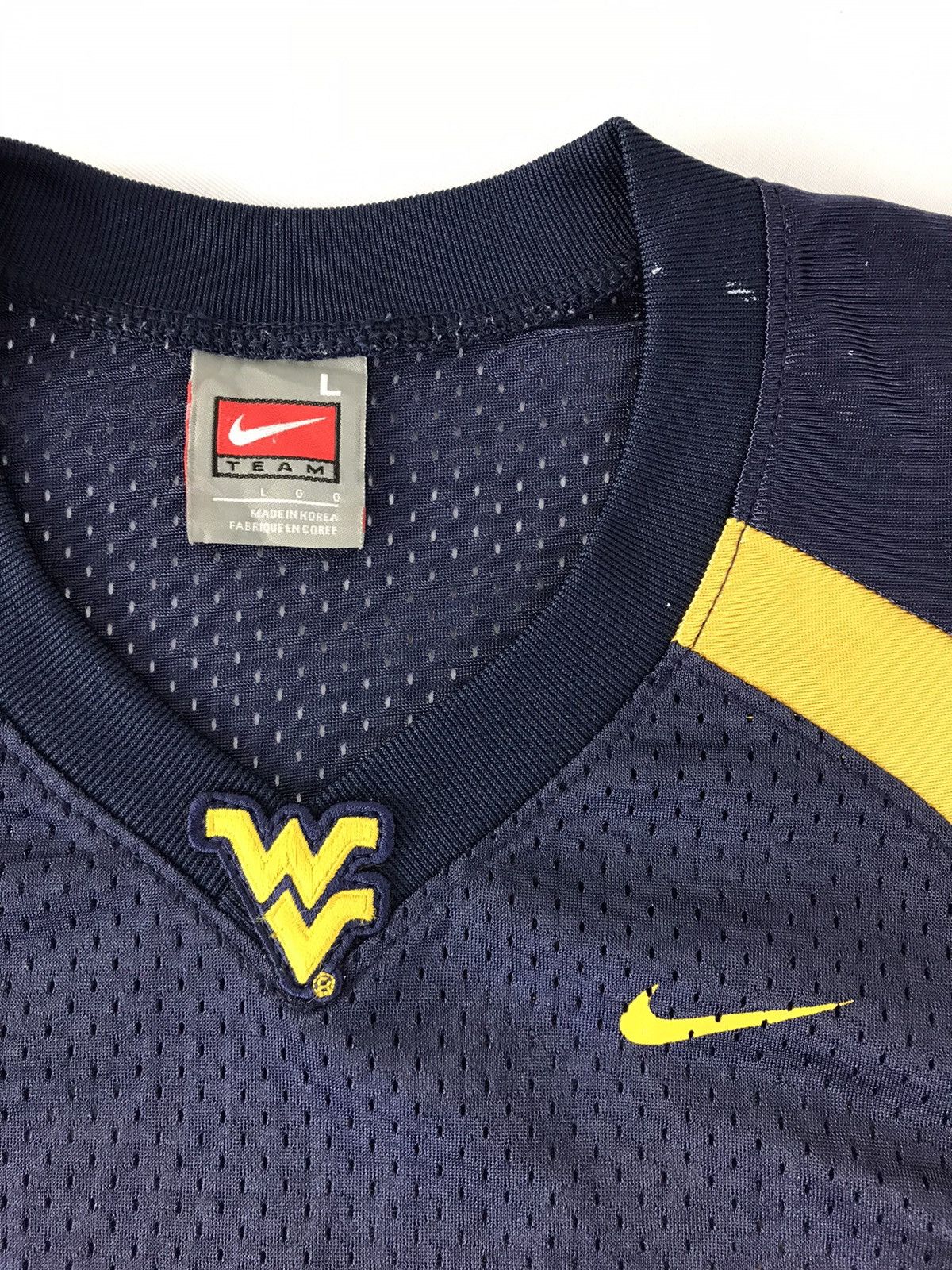 Nike Nike Team Baseball WV 47 Team Jerseys Tee Printed V Neck Size US L / EU 52-54 / 3 - 4 Thumbnail