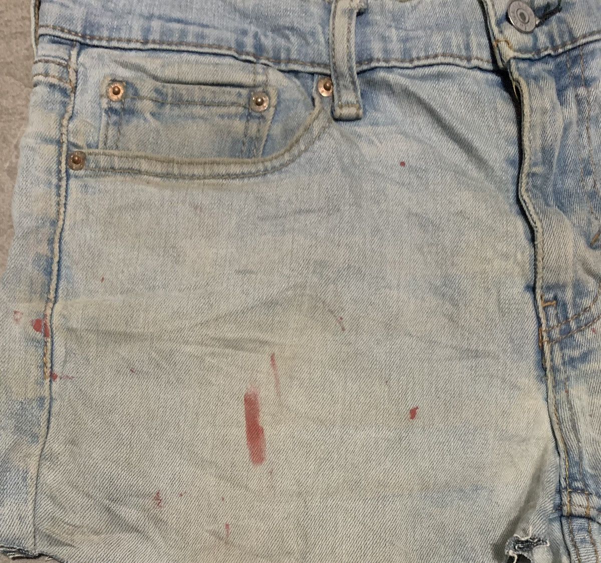 Levi's Vintage Levis 511 Faded Blue Jeans Size US 33 - 4 Thumbnail