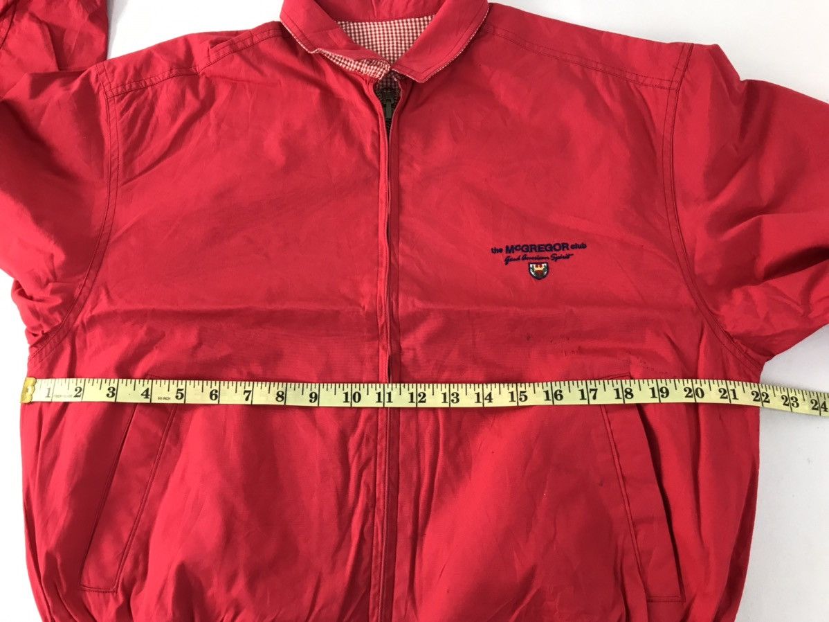 McGregor × Vintage Mc Gregor Sportswear Bomber Red Khakis Classic Fashion Size US S / EU 44-46 / 1 - 10 Thumbnail