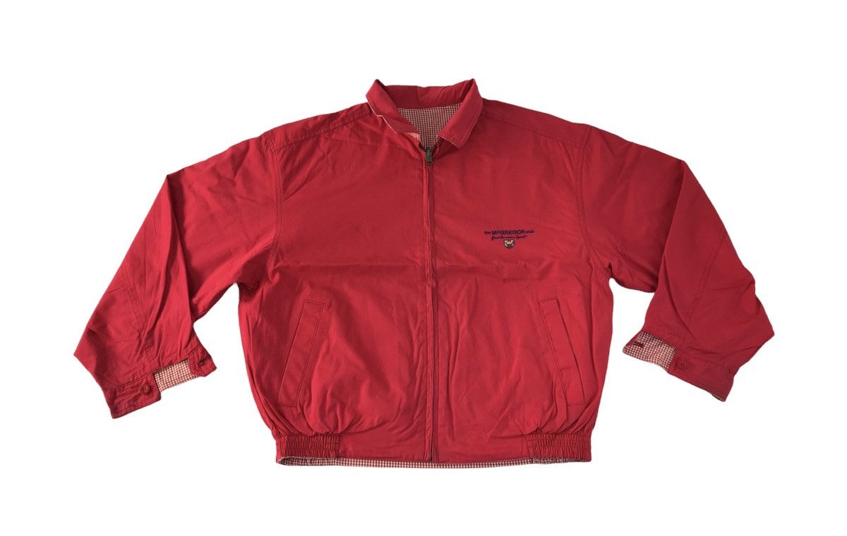McGregor × Vintage Mc Gregor Sportswear Bomber Red Khakis Classic Fashion Size US S / EU 44-46 / 1 - 1 Thumbnail