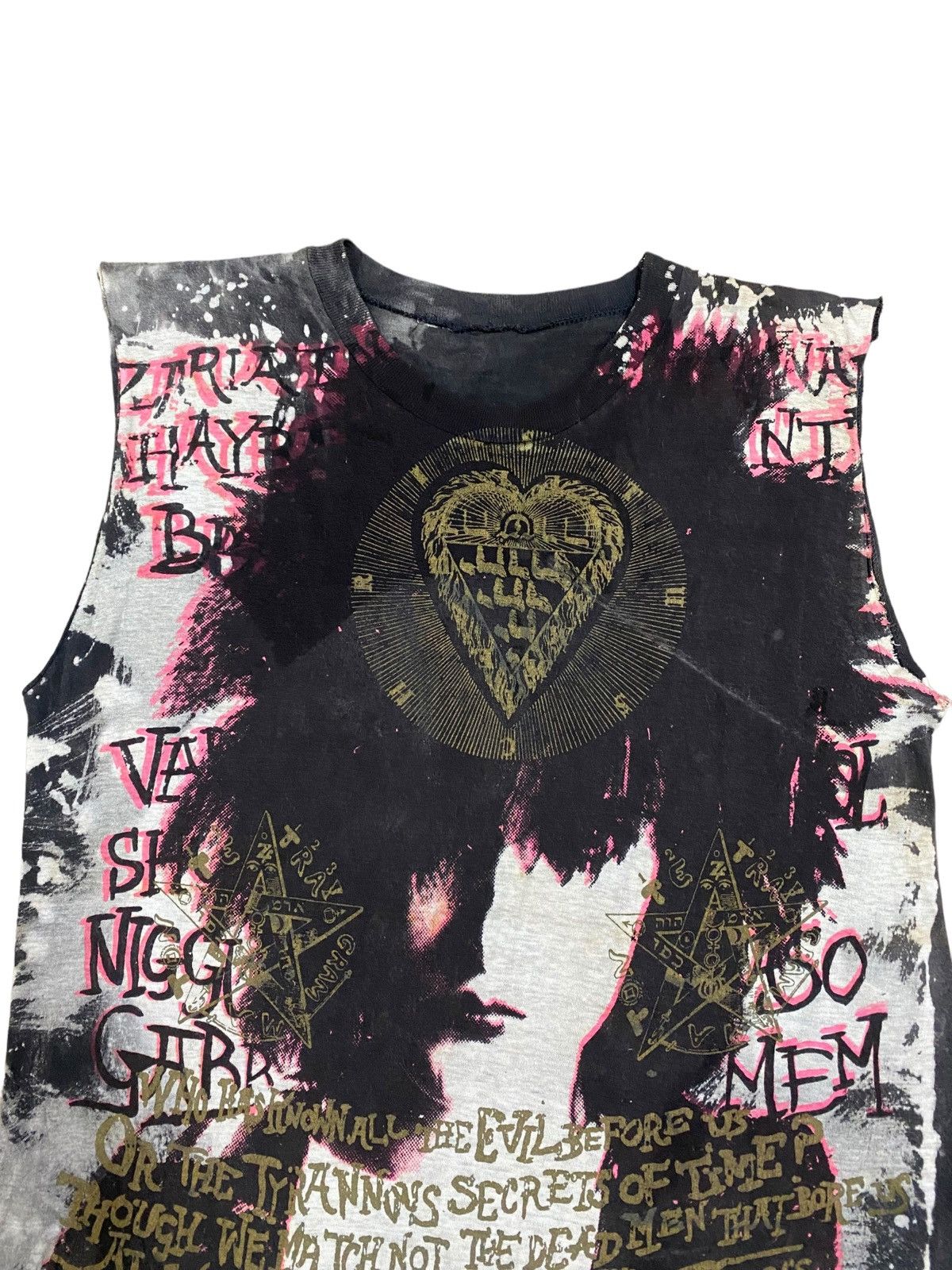 Band Tees × Vintage Vtg🔥80’s Siouxsie & The Banshees Tanks Acid Wash Band tees Size US M / EU 48-50 / 2 - 9 Thumbnail