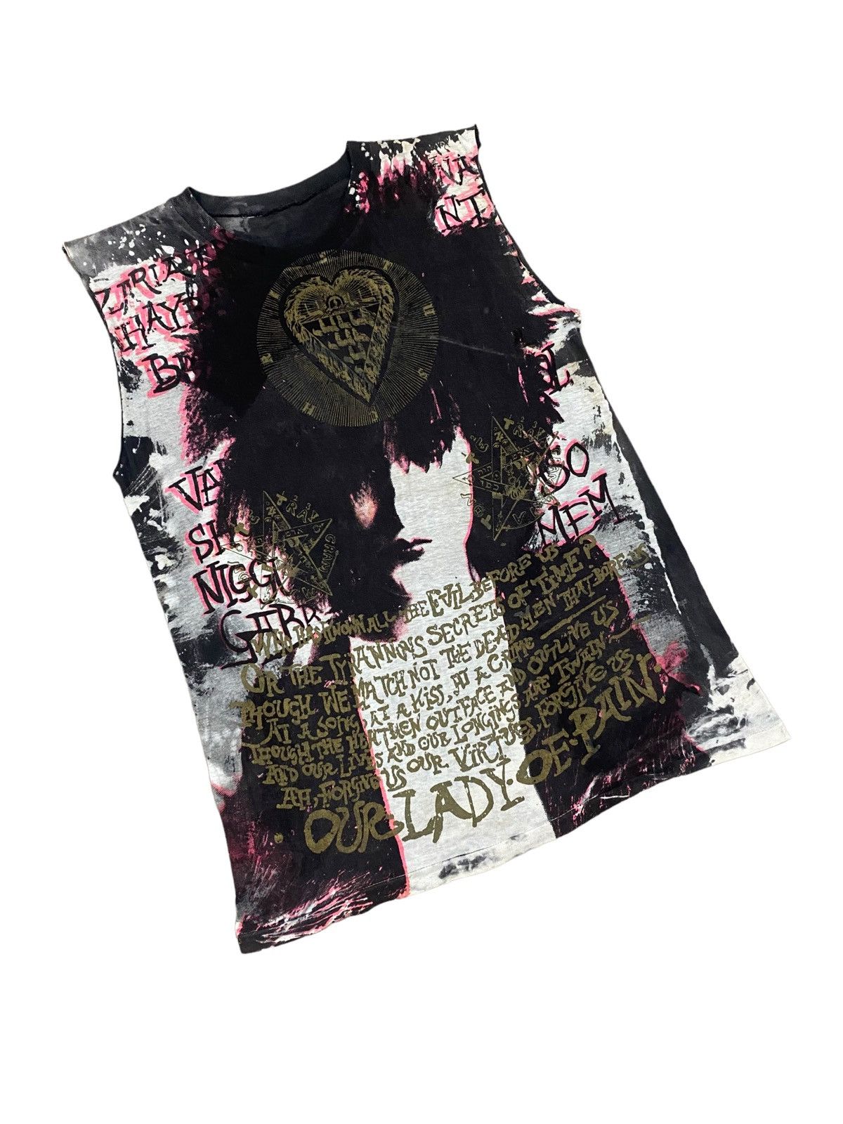Band Tees × Vintage Vtg🔥80’s Siouxsie & The Banshees Tanks Acid Wash Band tees Size US M / EU 48-50 / 2 - 7 Thumbnail