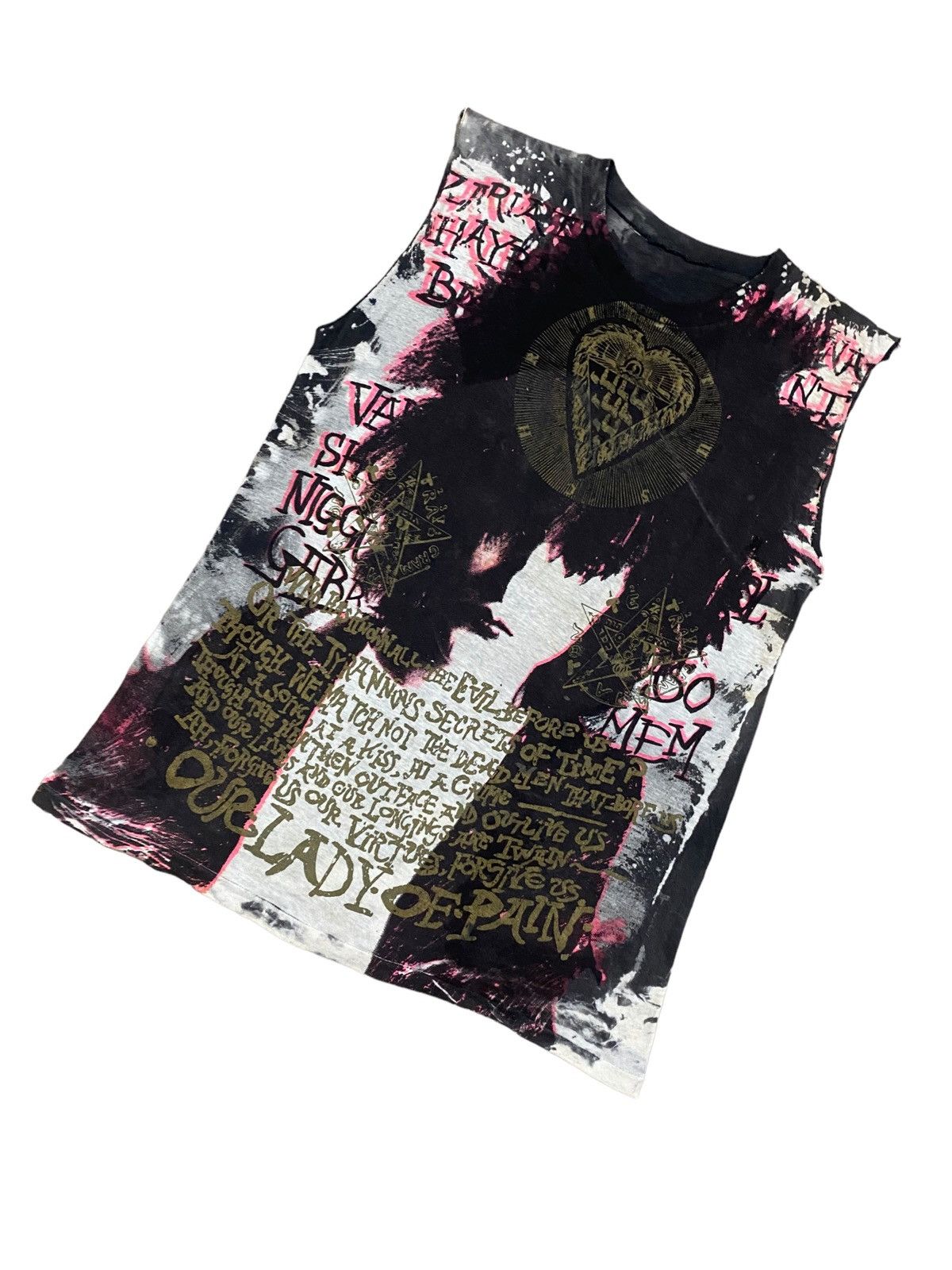 Band Tees × Vintage Vtg🔥80’s Siouxsie & The Banshees Tanks Acid Wash Band tees Size US M / EU 48-50 / 2 - 8 Thumbnail