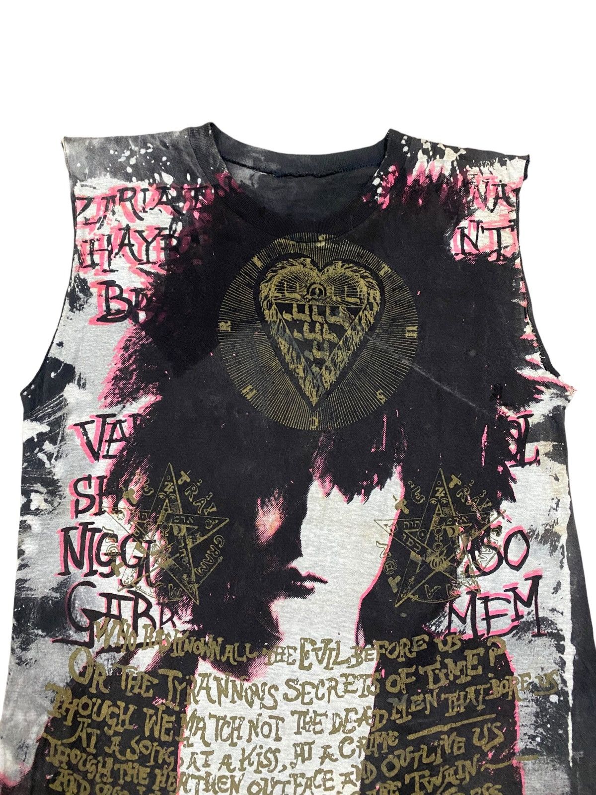 Band Tees × Vintage Vtg🔥80’s Siouxsie & The Banshees Tanks Acid Wash Band tees Size US M / EU 48-50 / 2 - 3 Thumbnail