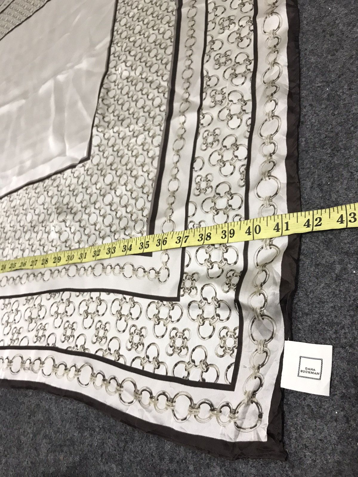 Vintage Vintage Dana Butchman Scarf Goods Printed Screen Size ONE SIZE - 3 Thumbnail