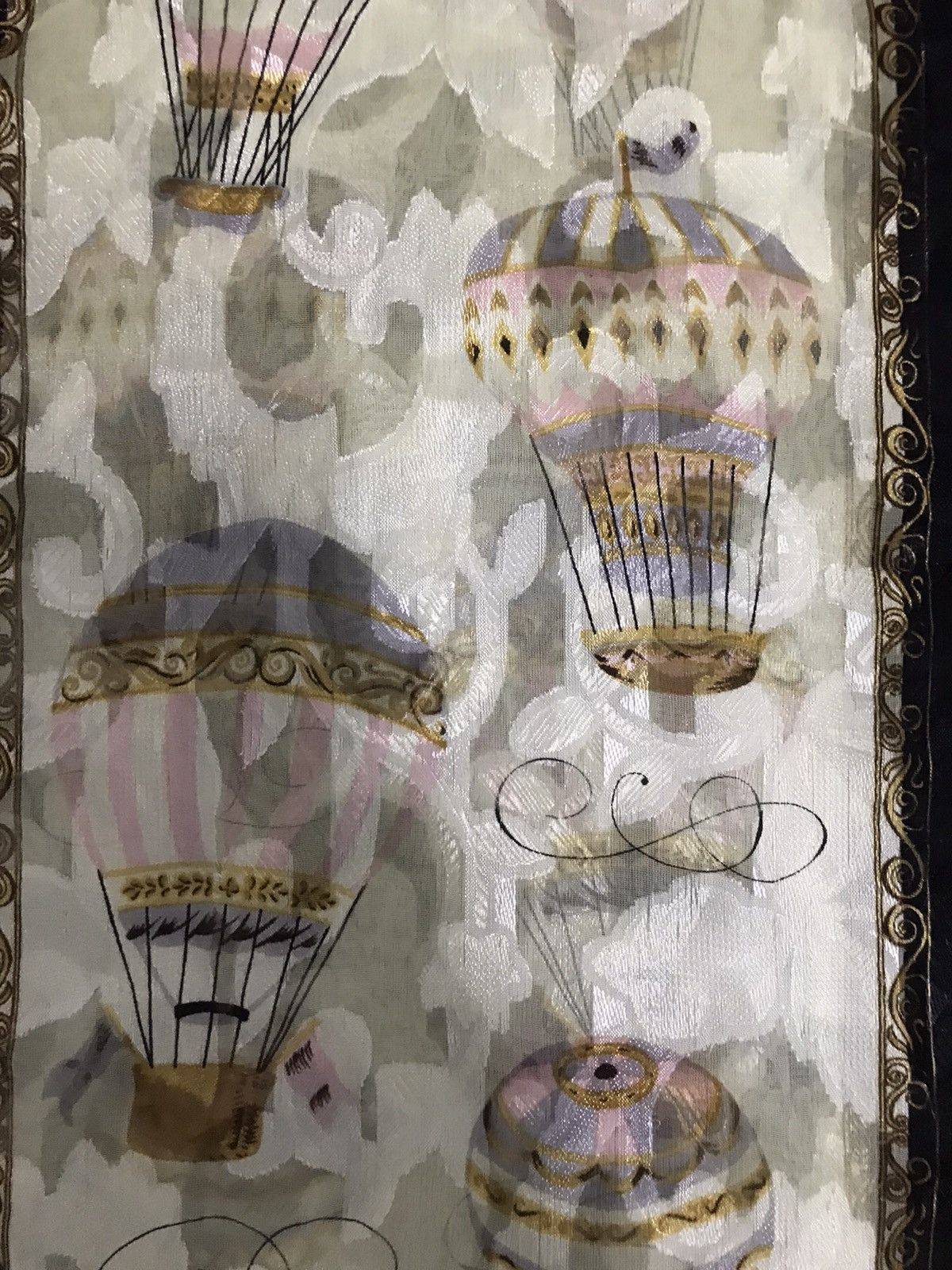 Other Vintage Crazy Horse Brand Hot Balloon Printed Screen Size ONE SIZE - 5 Thumbnail